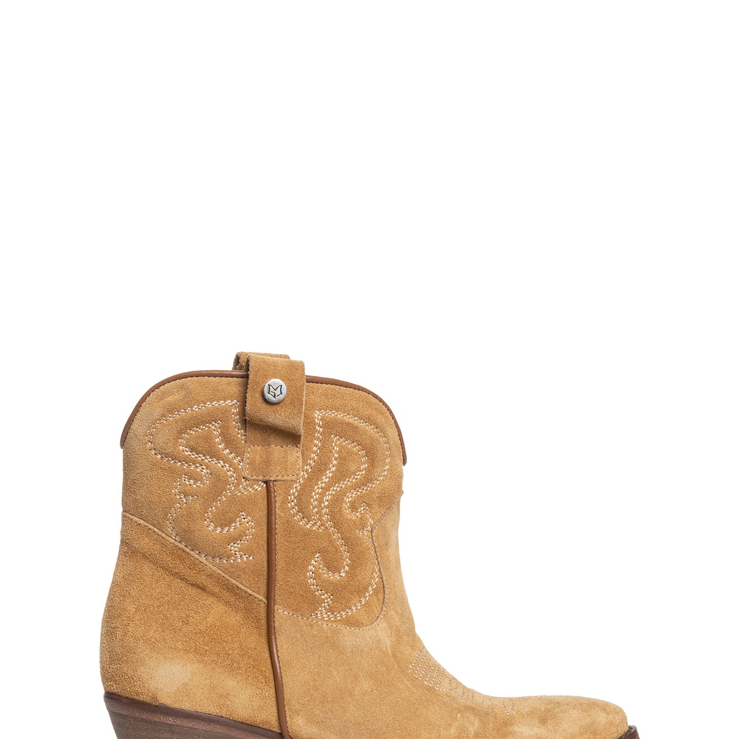 Alma Tronchetti texani in camoscio alce