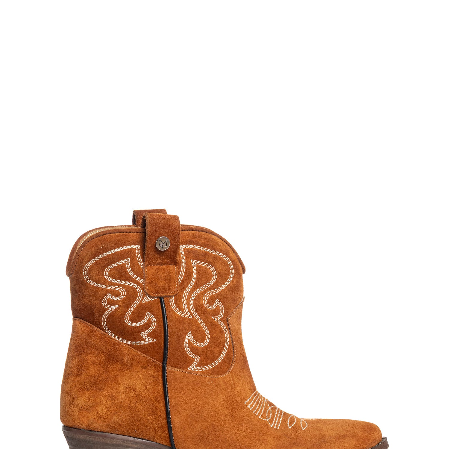 Alma Tronchetti texani in camoscio cuoio