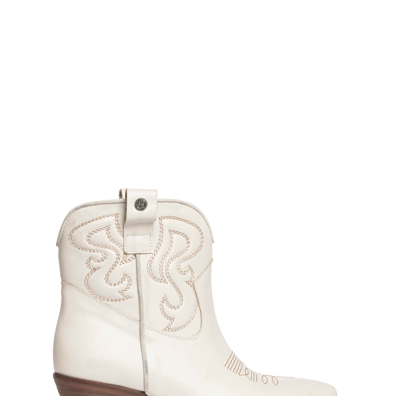 Alma Tronchetti texani in vitello off-white