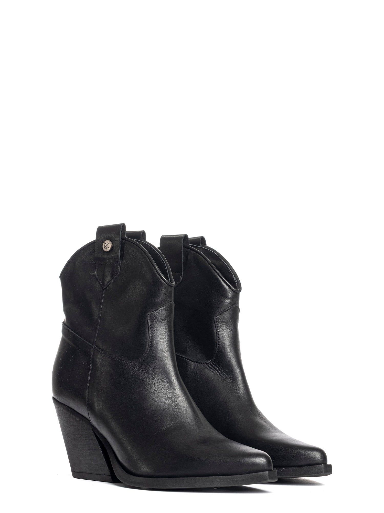 Ariel Tronchetti texani in vitello nero