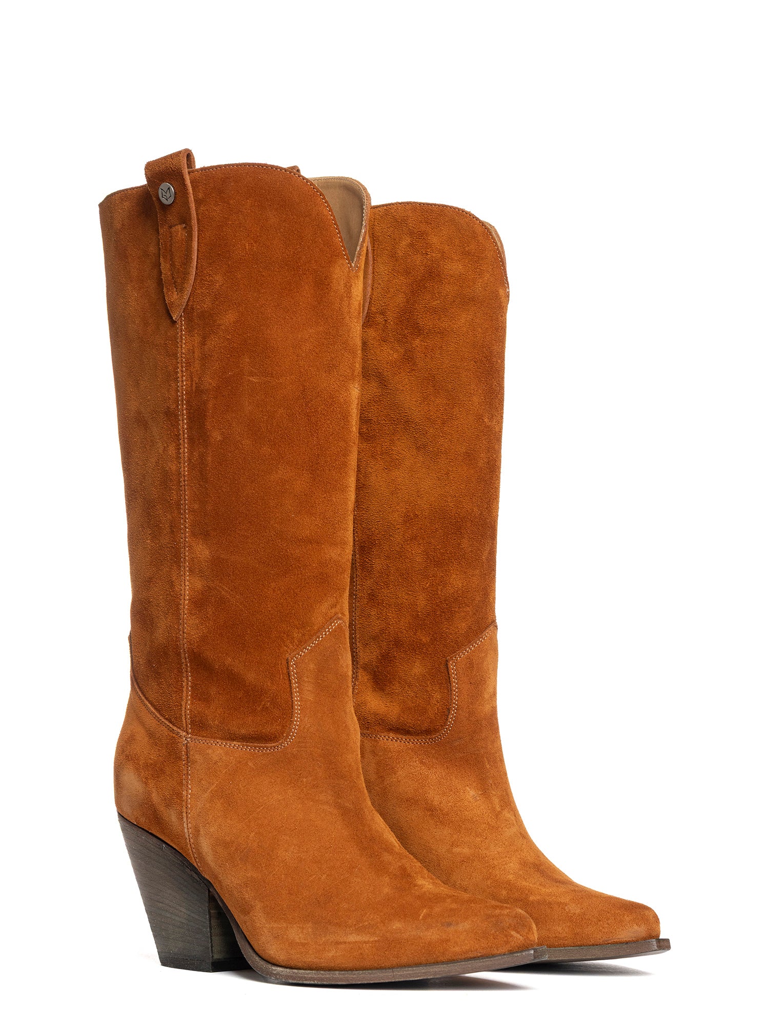 Axel Stivali texani in camoscio cuoio