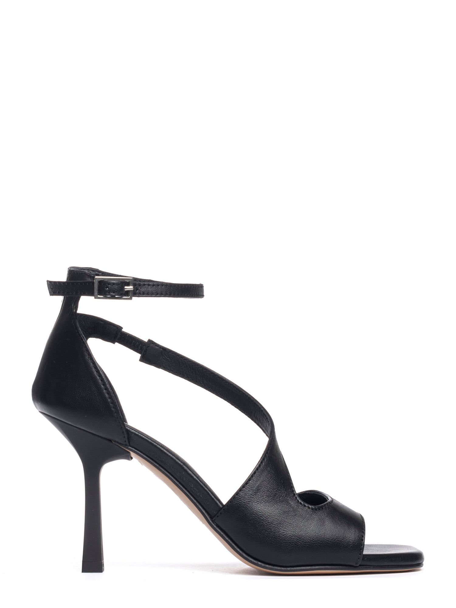 Berenge Sandali spuntati in nappa nero