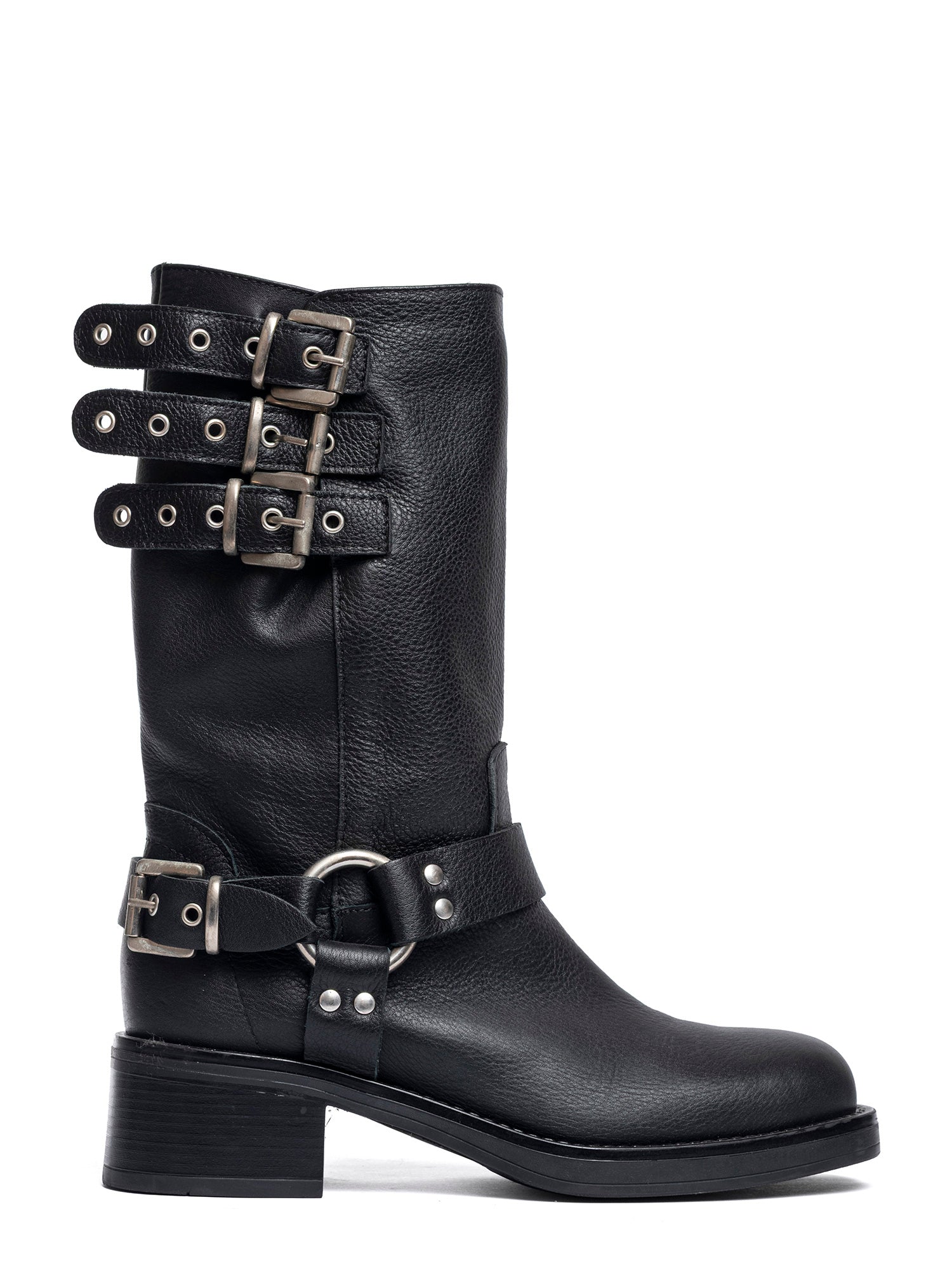 Bredford biker in montone nero