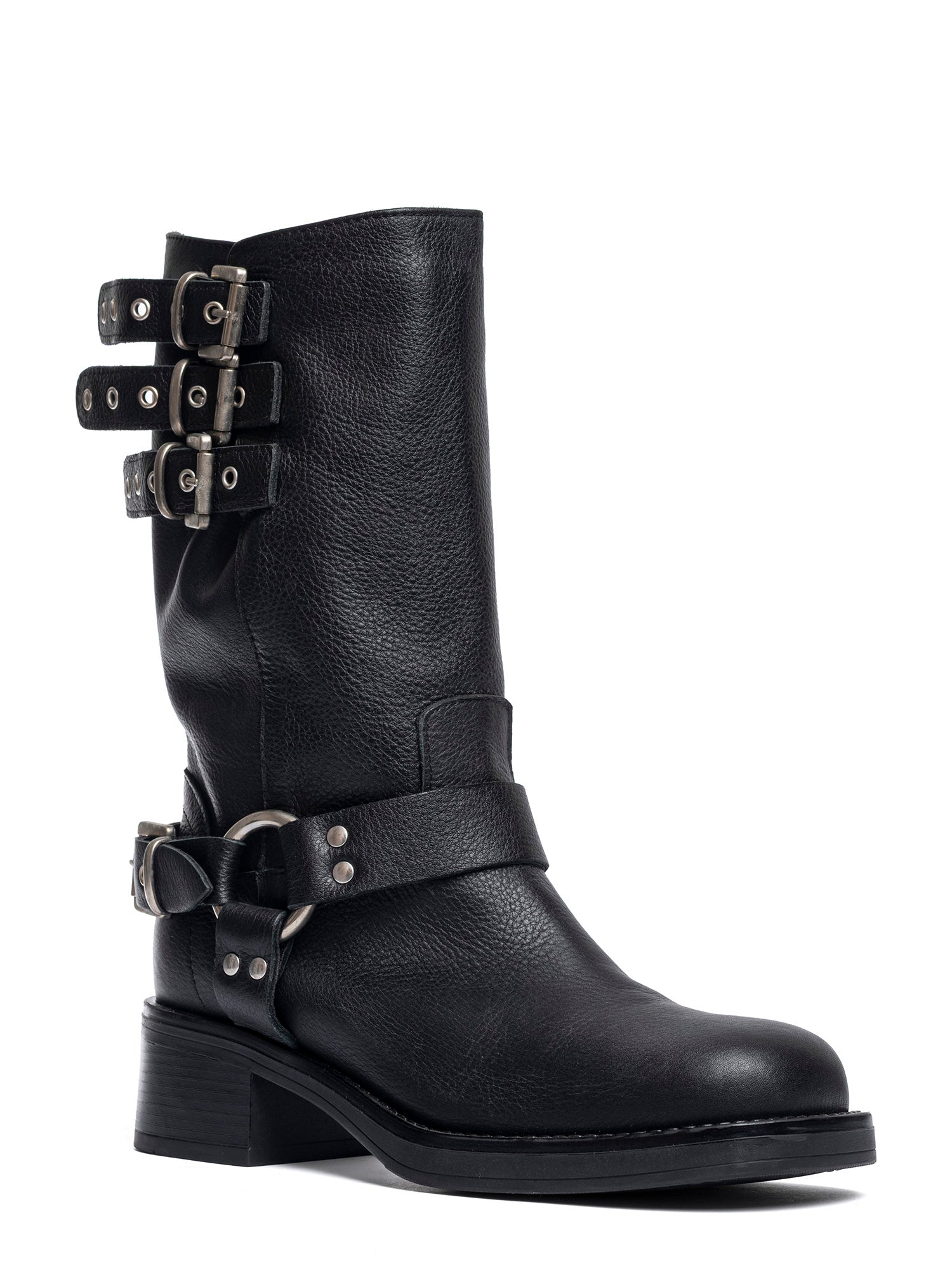 Bredford biker in montone nero