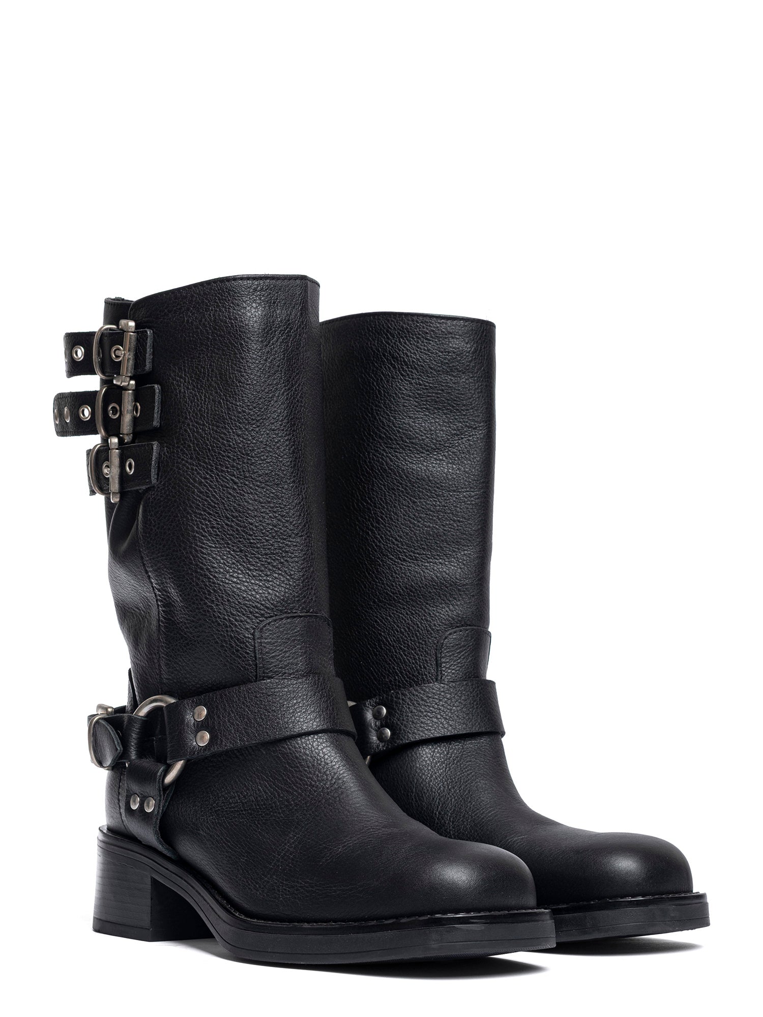 Bredford biker in montone nero