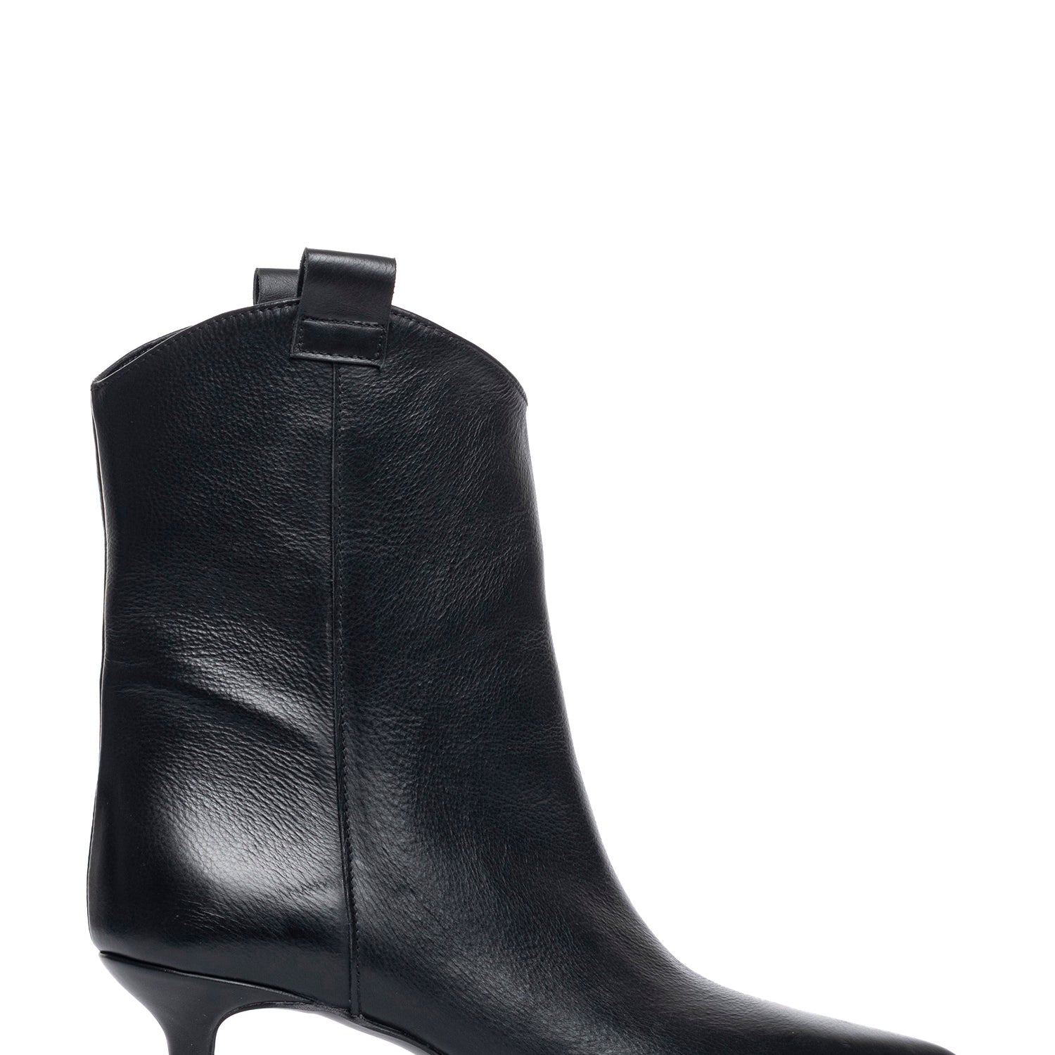 Charlotte Tronchetti in vitello nero