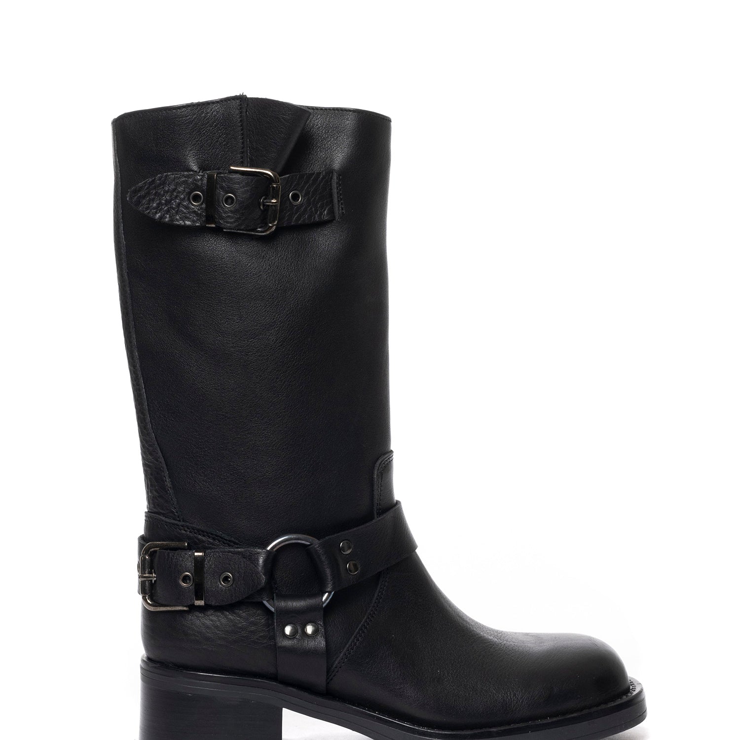 Chester Biker in montone nero