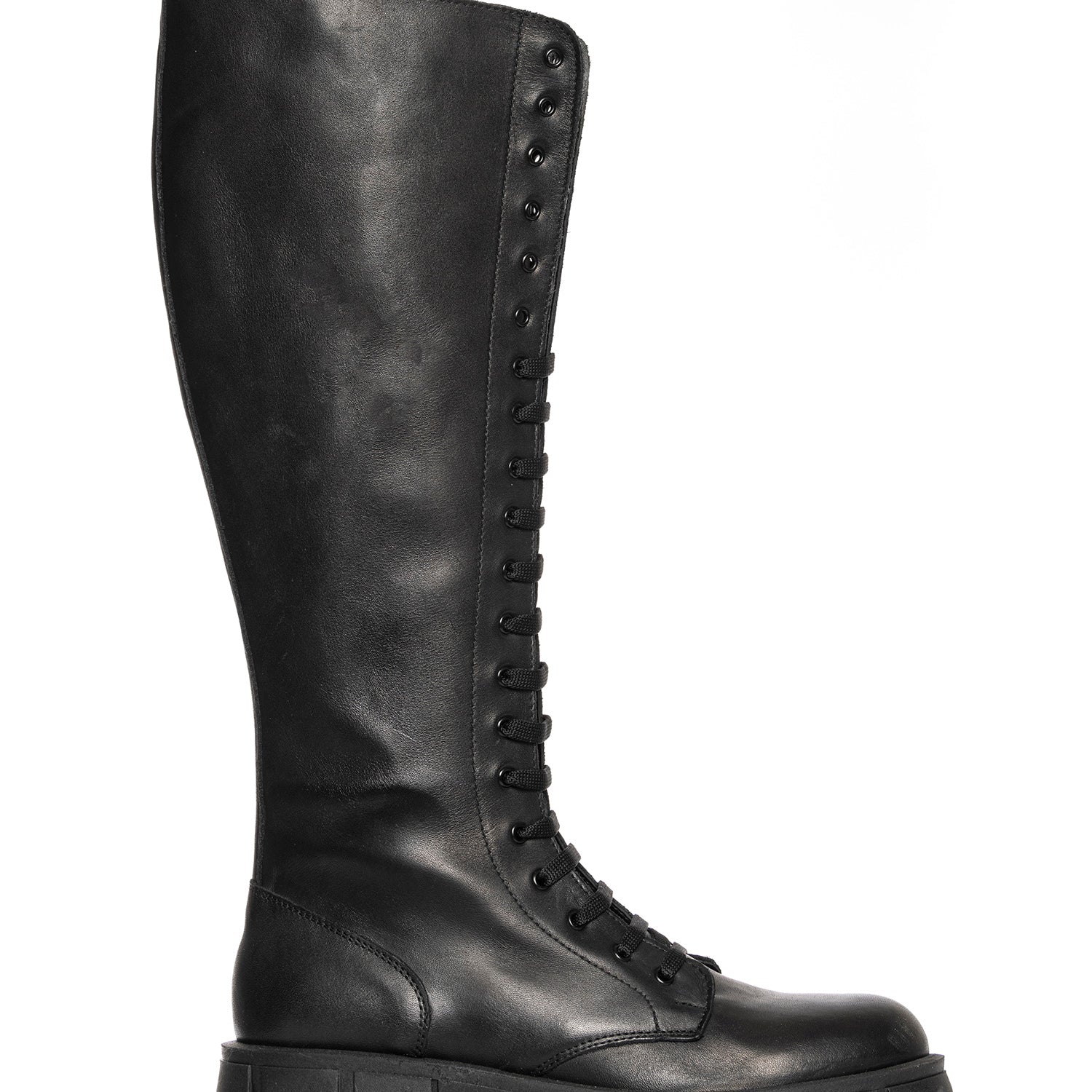 Cooper Biker in black calfskin