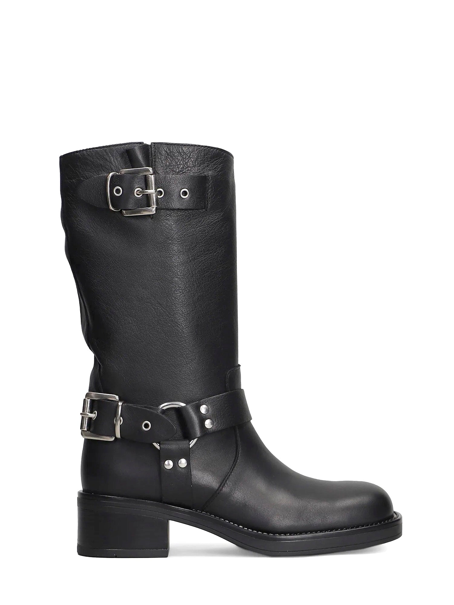 Chester Biker in montone nero