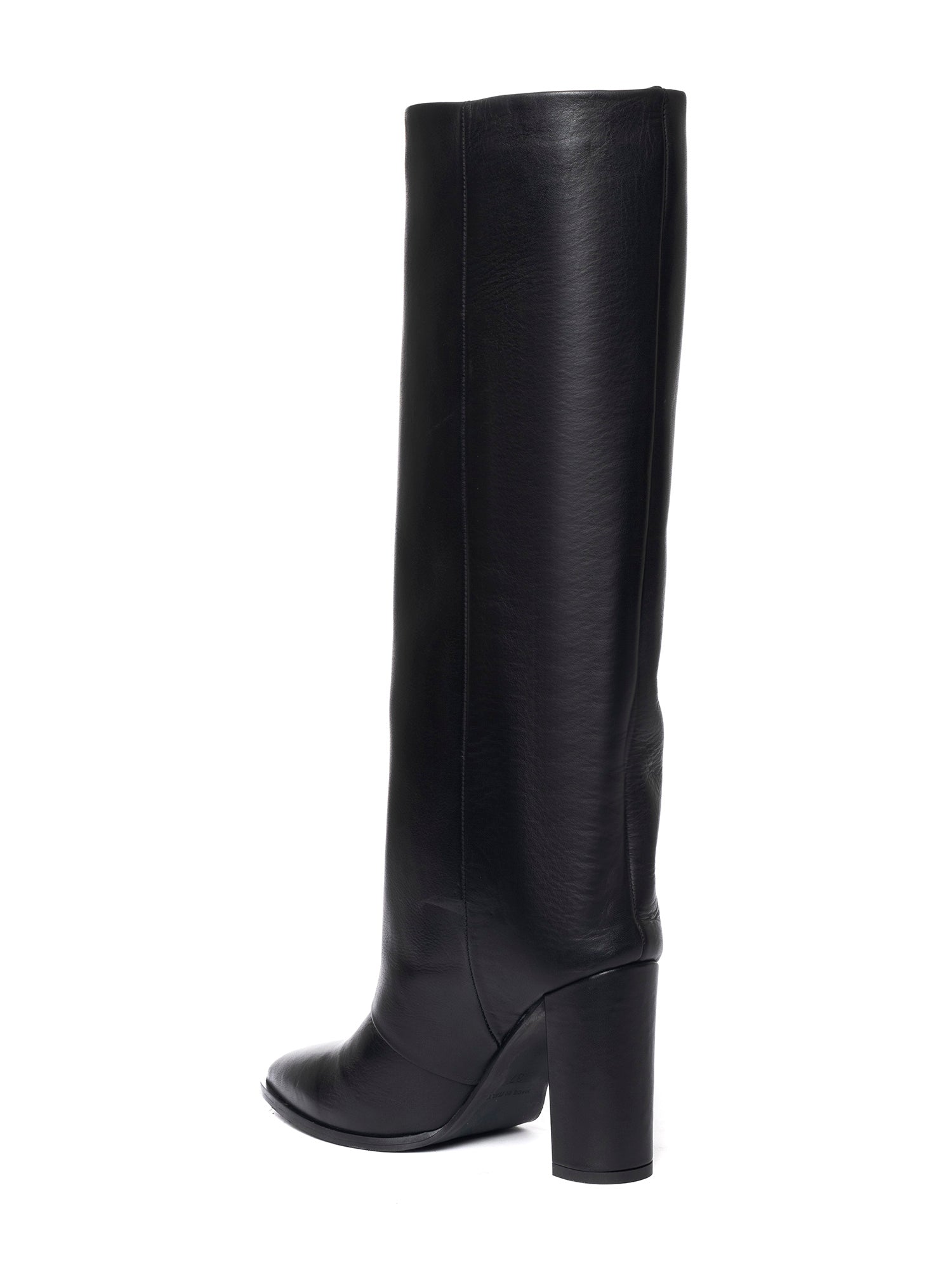 Dixi Stivali in vitello nero