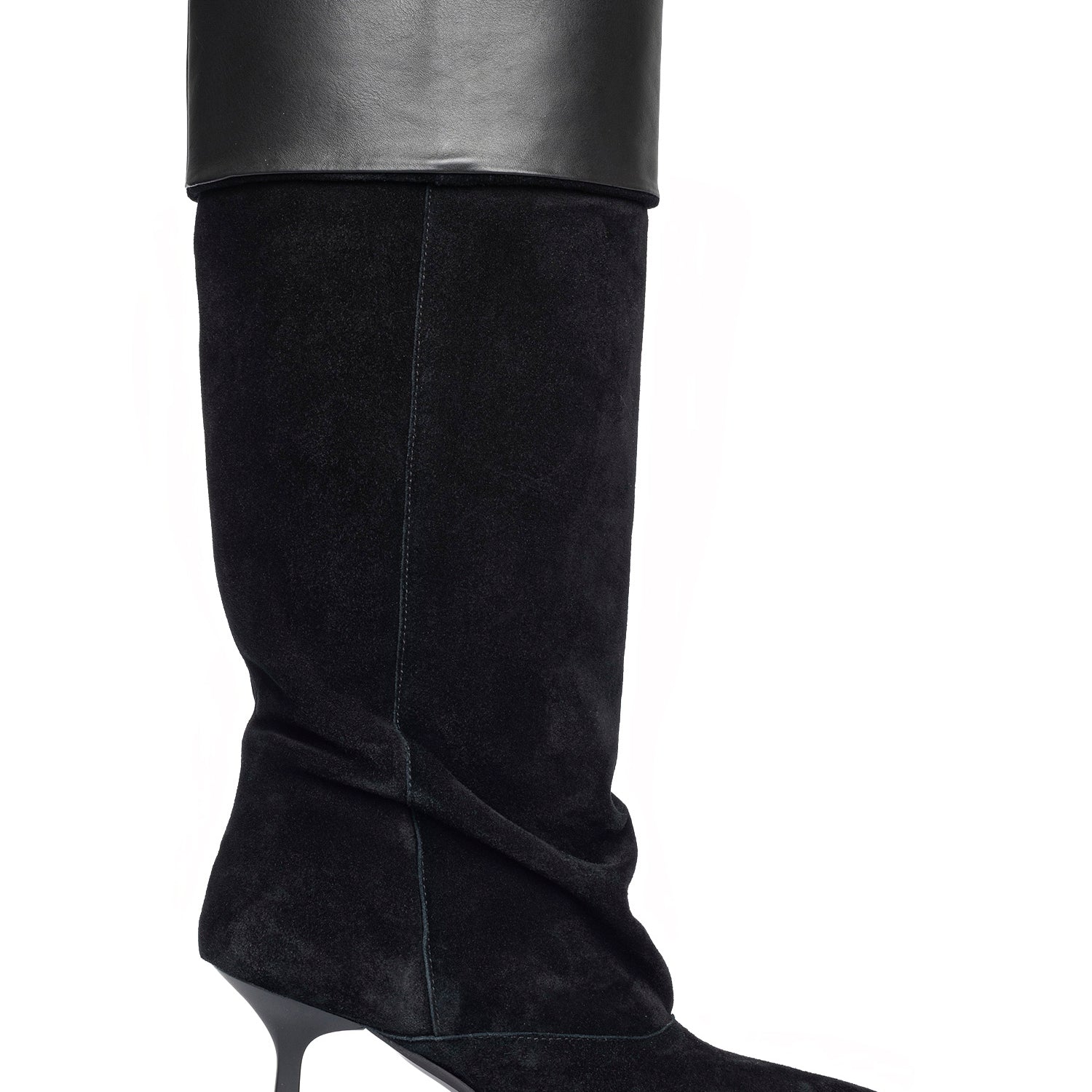 Elly Stivali in camoscio nero