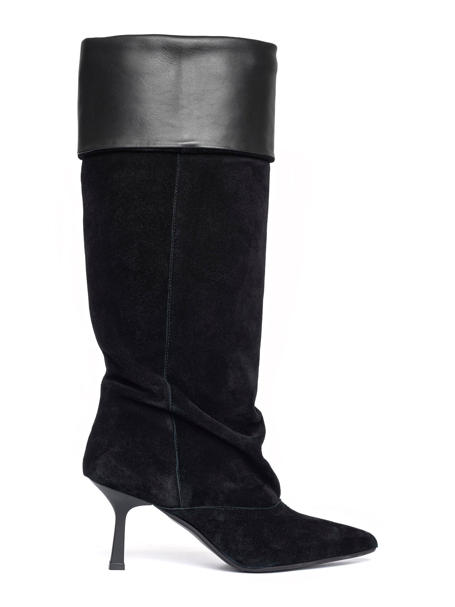 Elly Stivali in camoscio nero