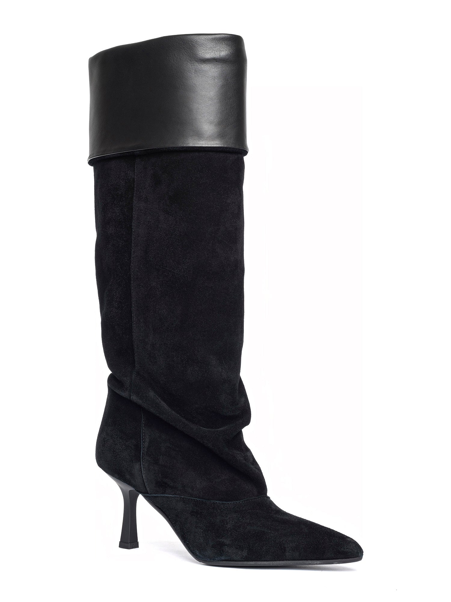 Elly Stivali in camoscio nero