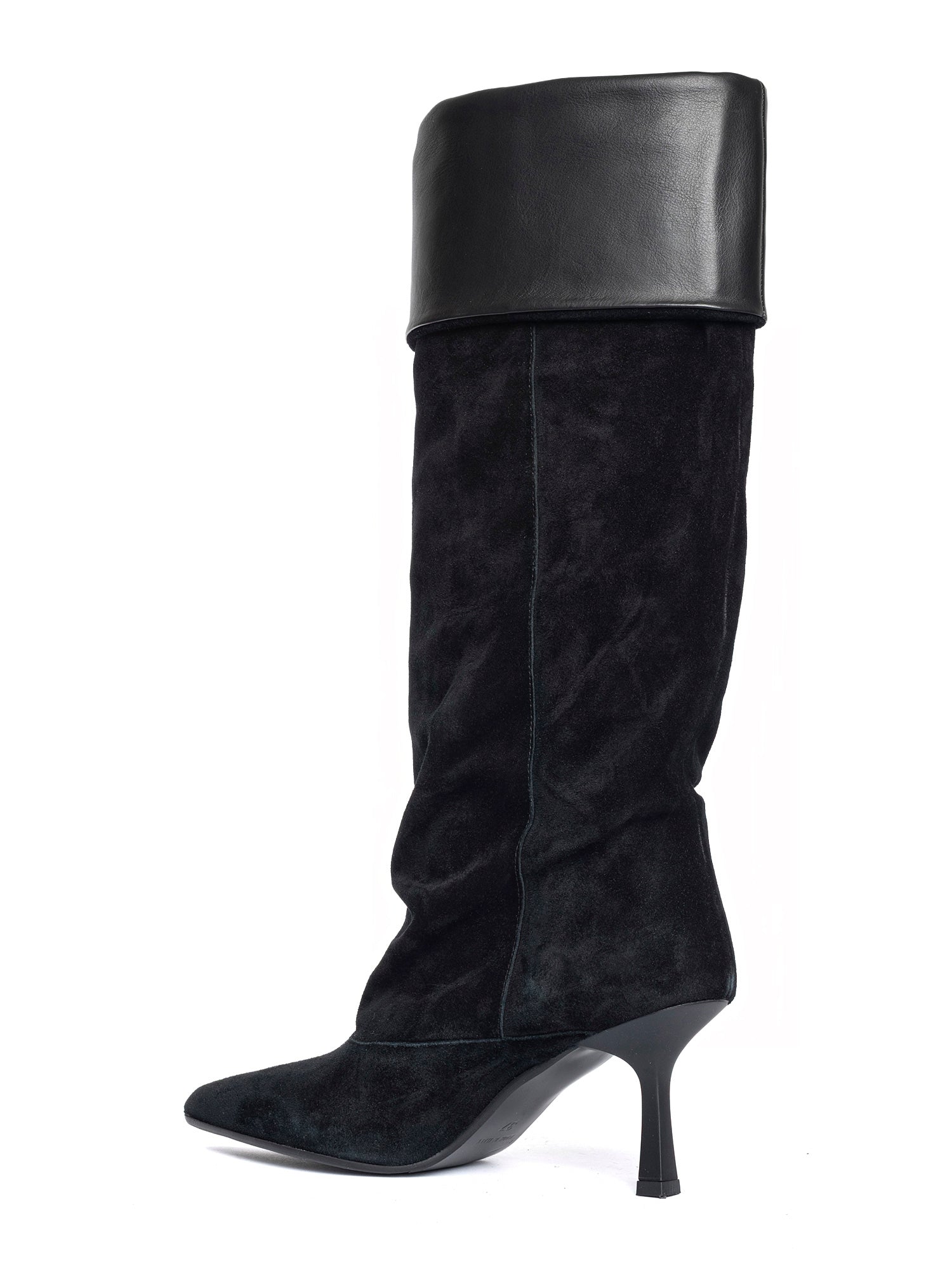 Elly Stivali in camoscio nero