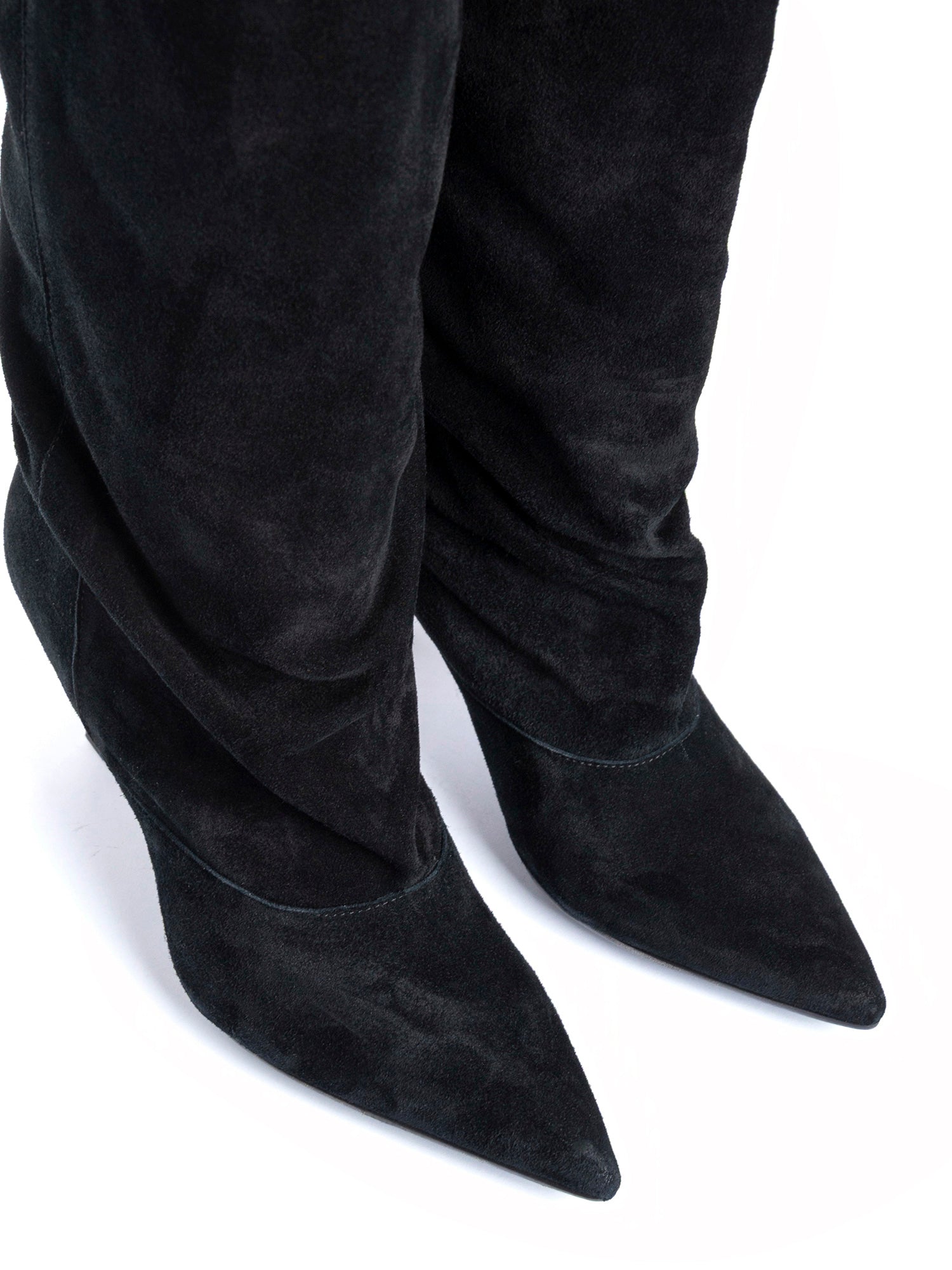 Elly Stivali in camoscio nero