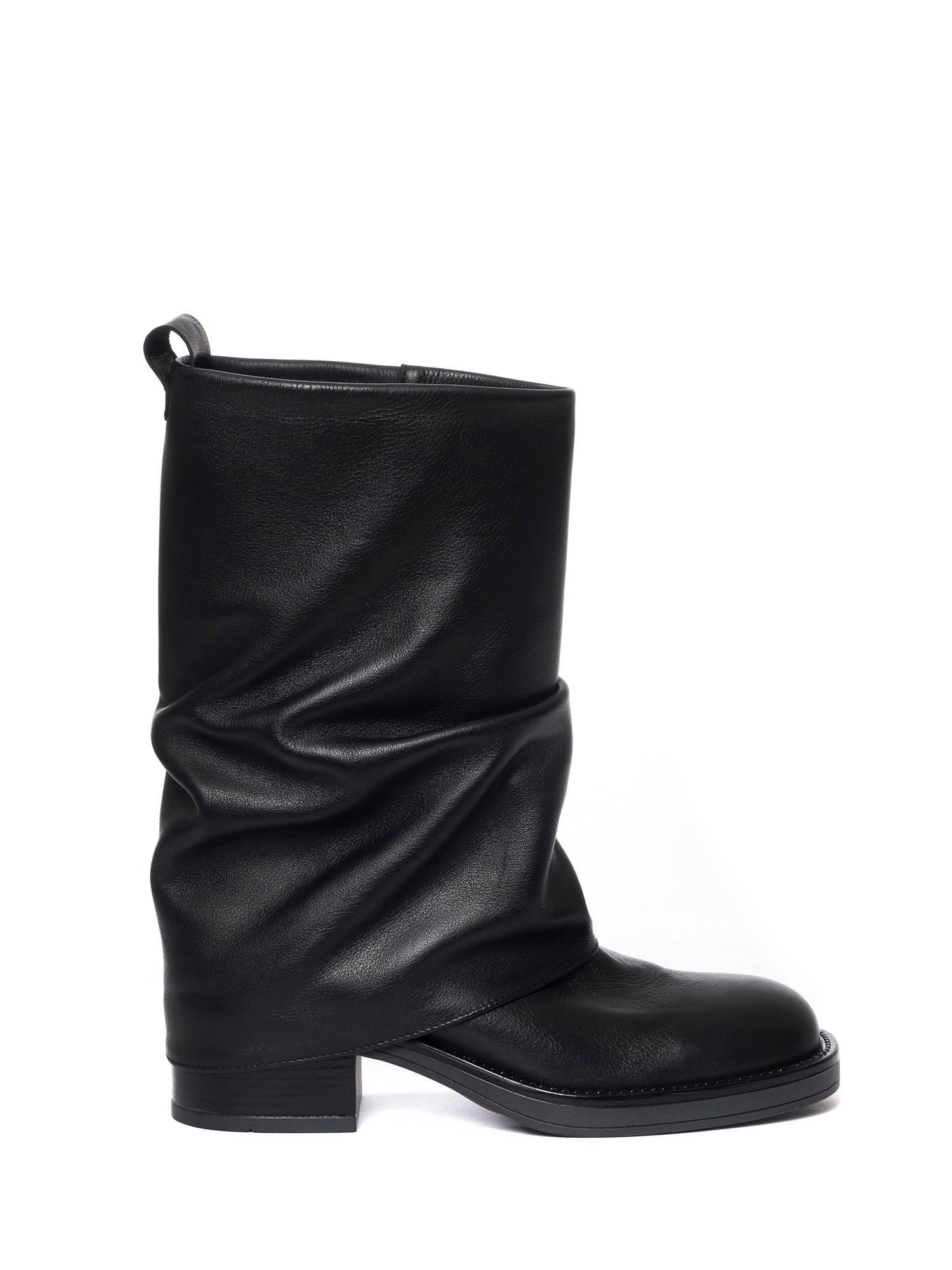 Everton Biker in montone nero