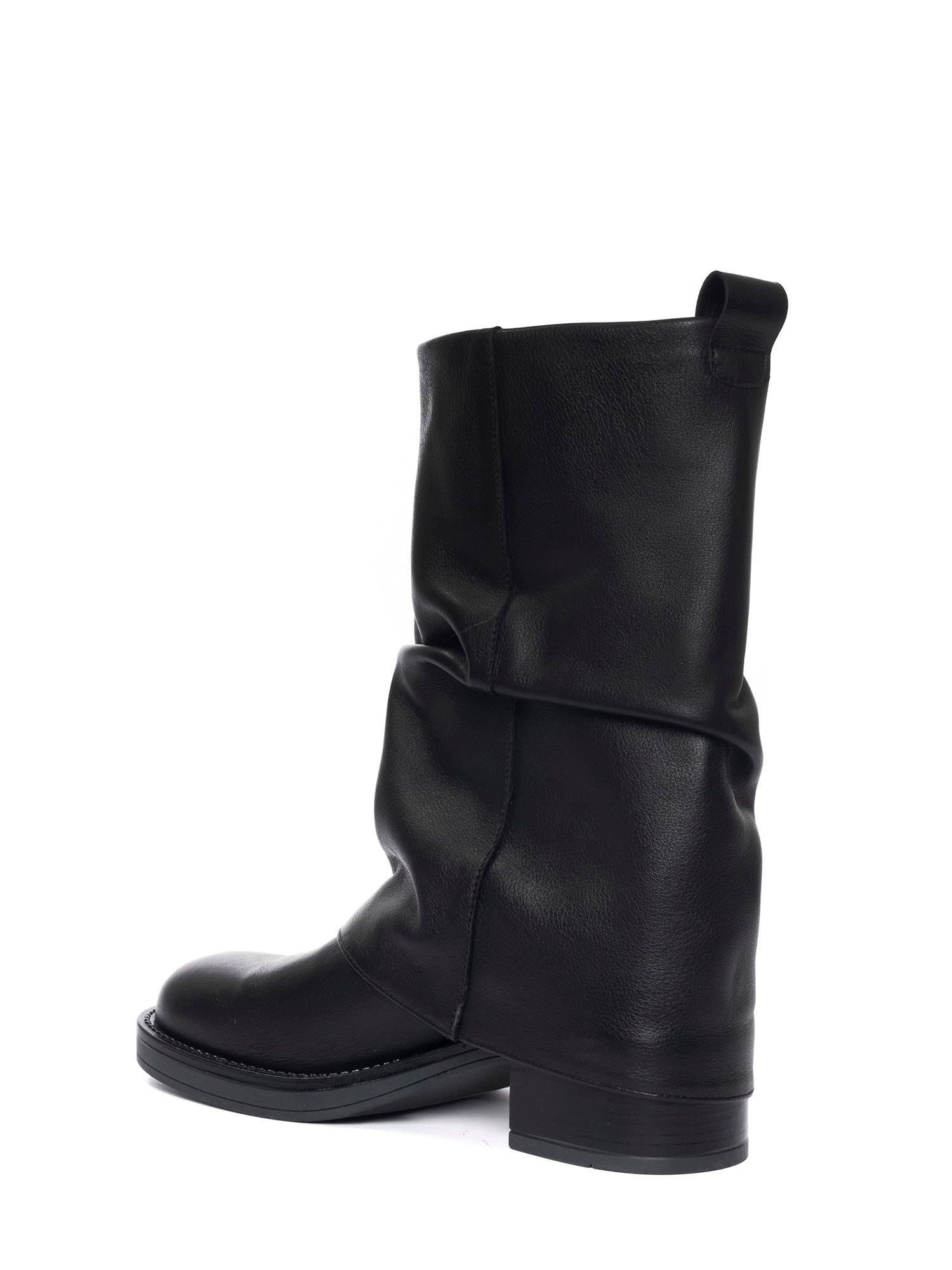 Everton Biker in montone nero