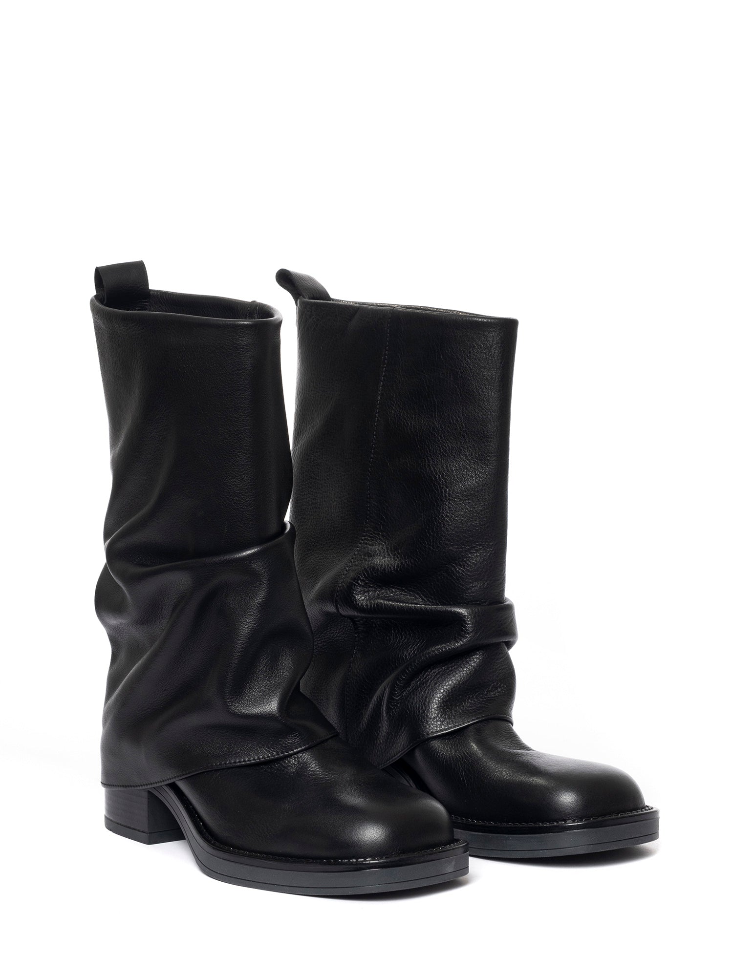Everton Biker in montone nero