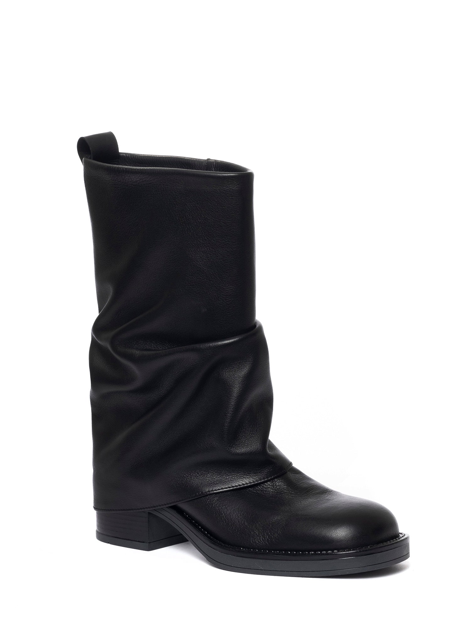 Everton Biker in montone nero