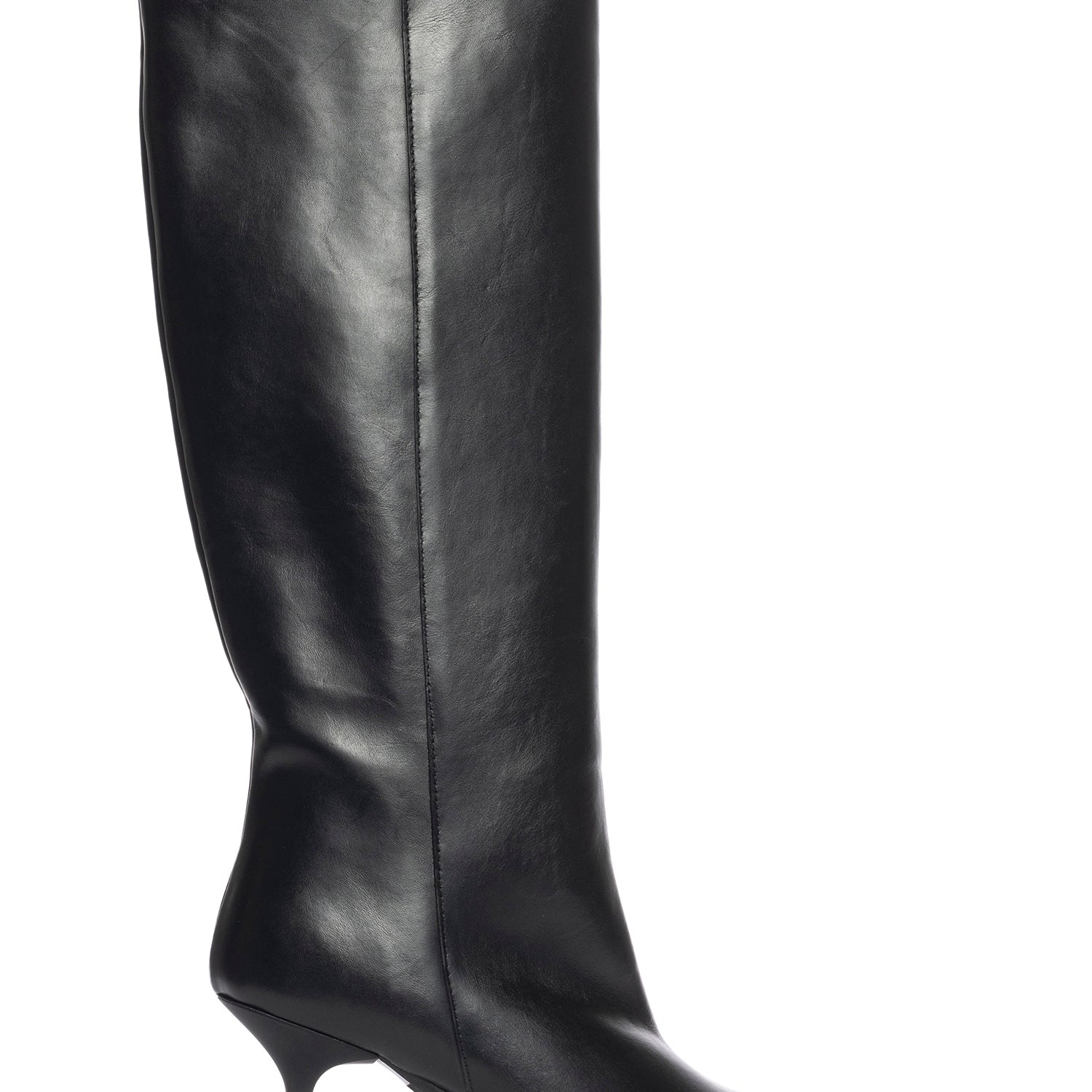 Gilda Stivali in vitello nero