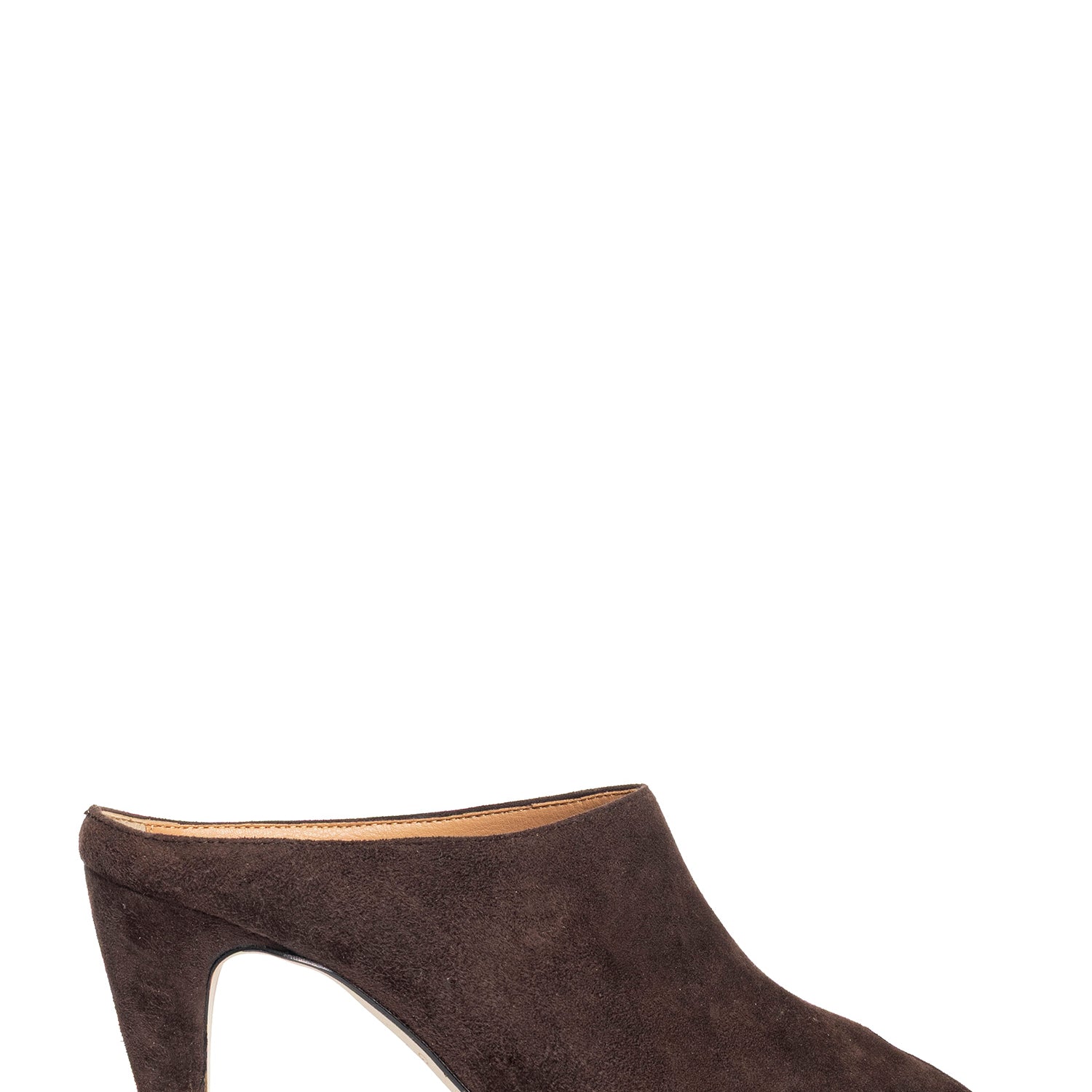 Giuly Sabot in camoscio testa di moro