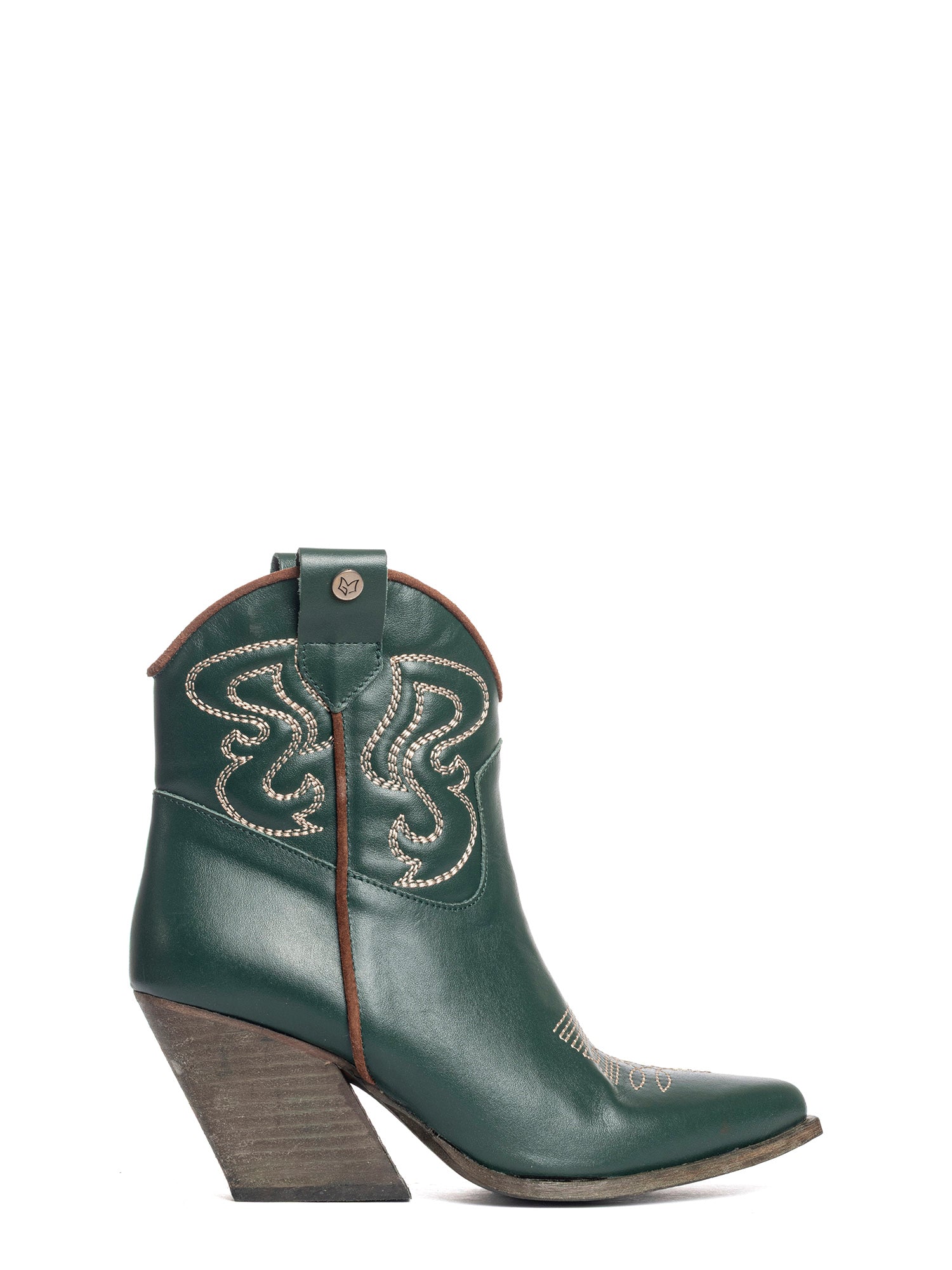 India Tronchetti texani in vitello verde