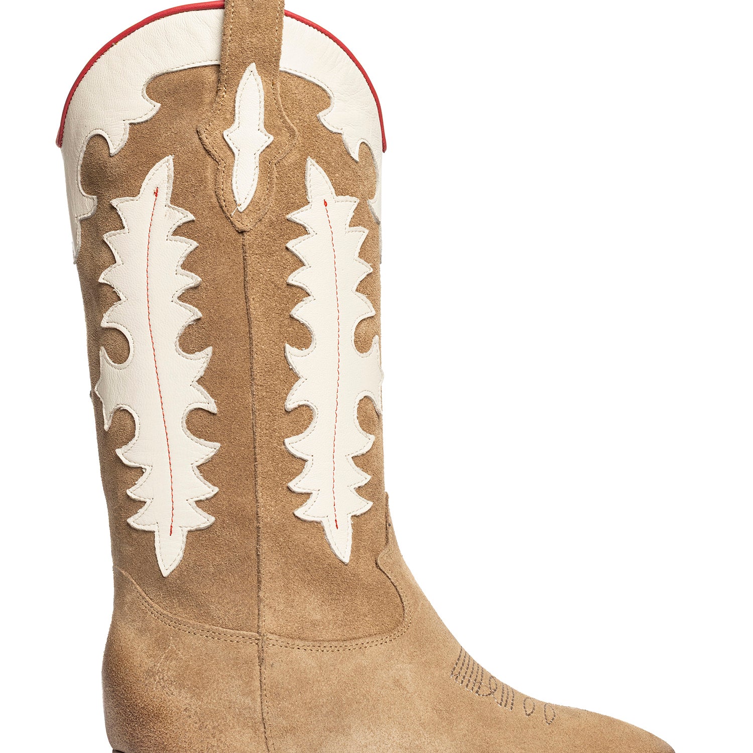 Kansas Stivali texani in camoscio deserto