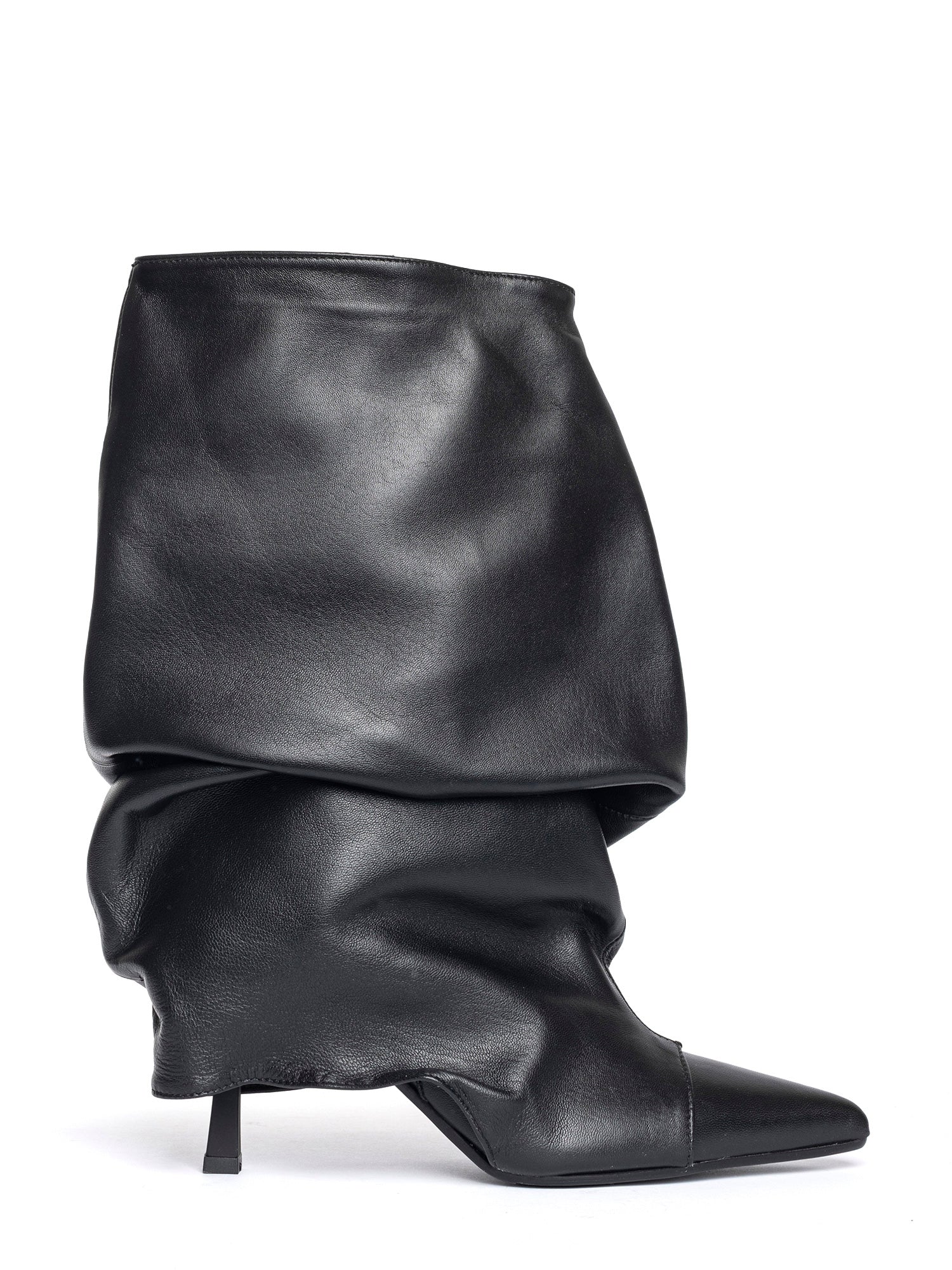 Karmel Stivali in nappa nero