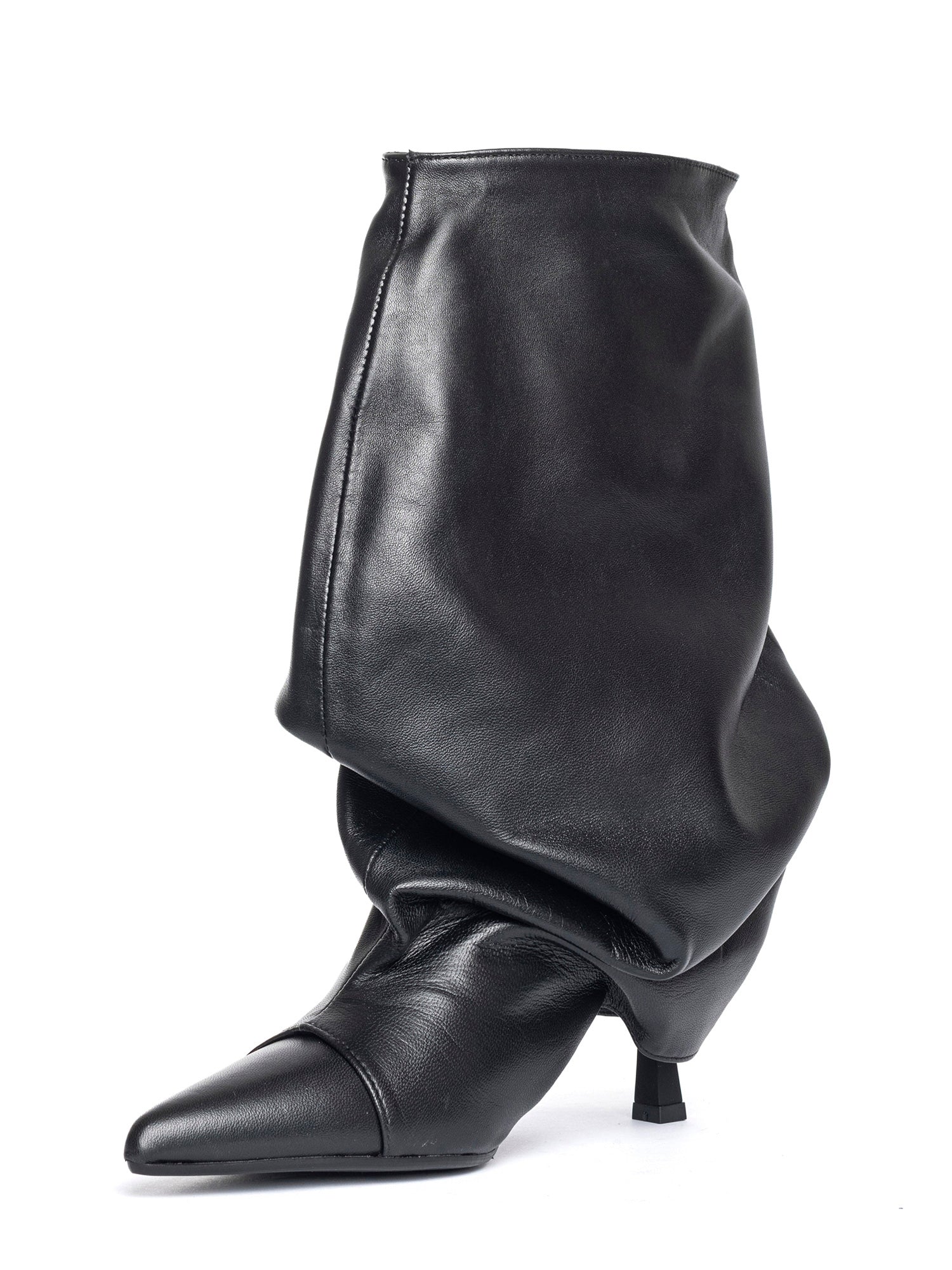 Karmel Stivali in nappa nero