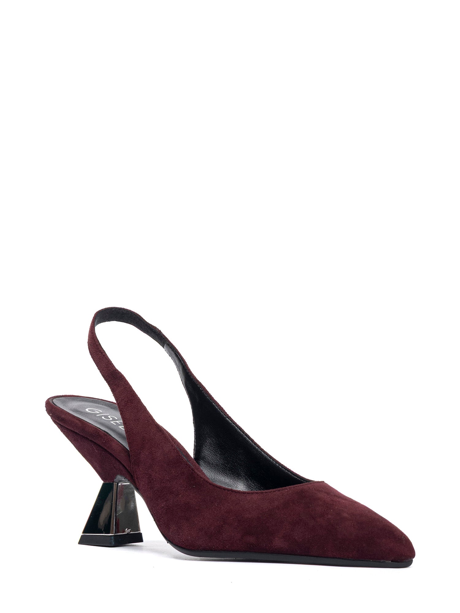 Lia Chanel in camoscio vino