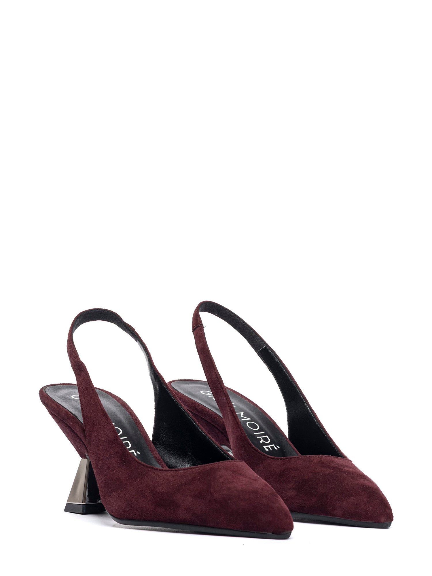 Lia Chanel in camoscio vino