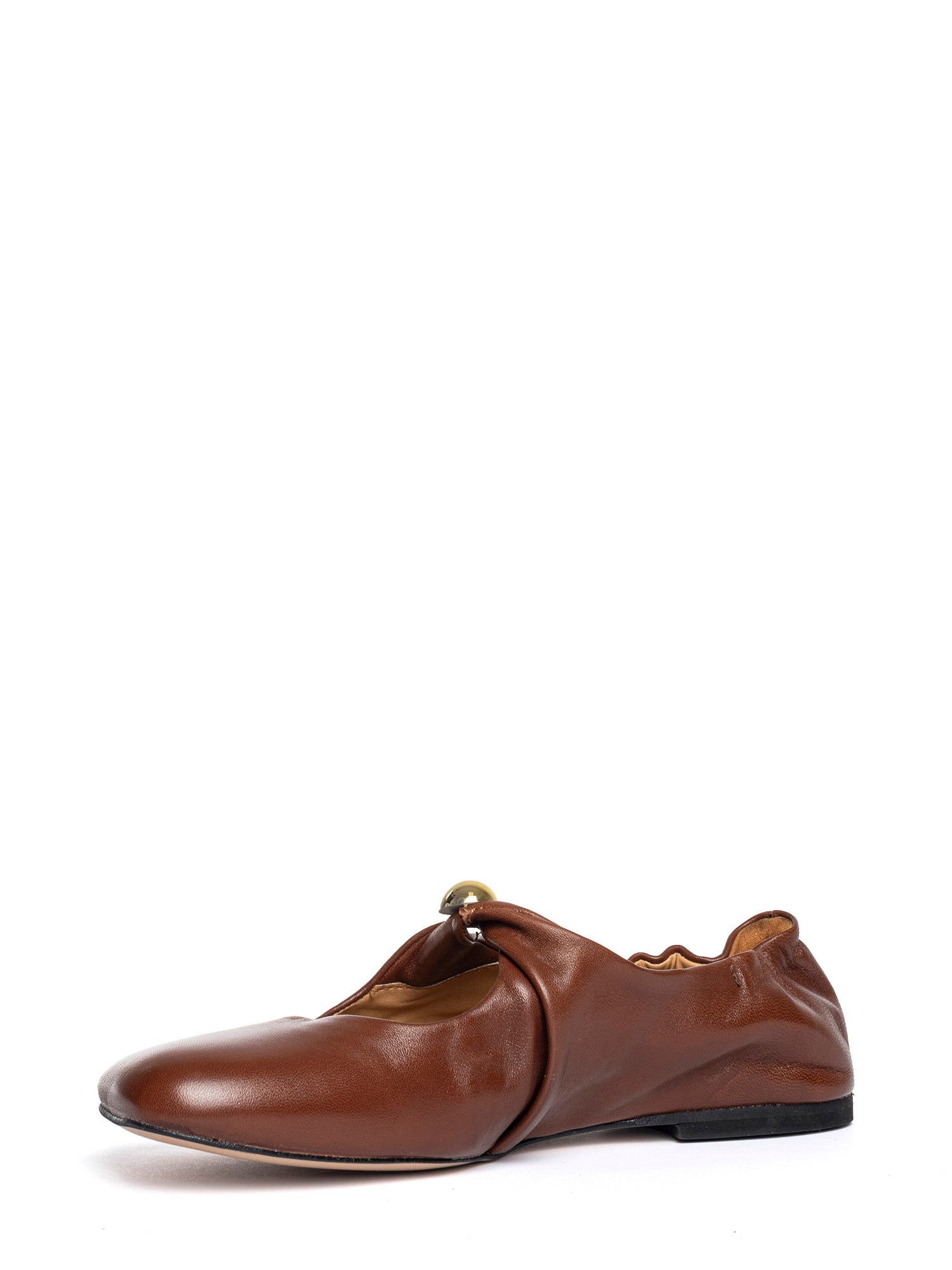 Marta Ballerine in nappa cuoio