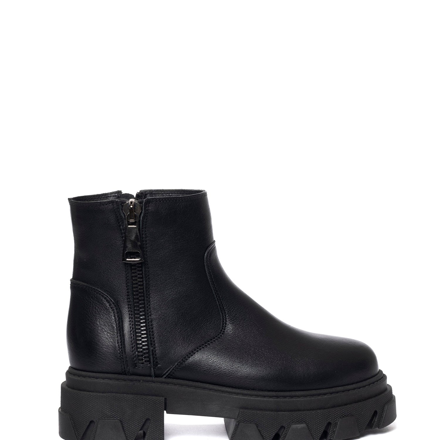 Biker Monaco in montone nero