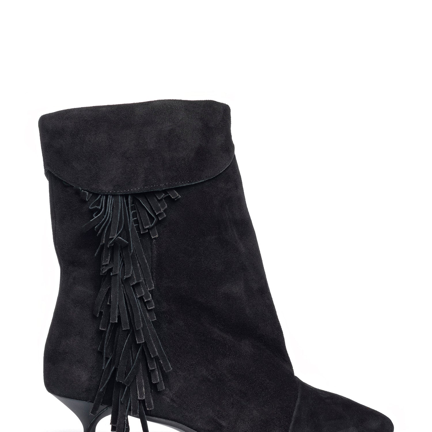 New Ariana Tronchetti in camoscio nero