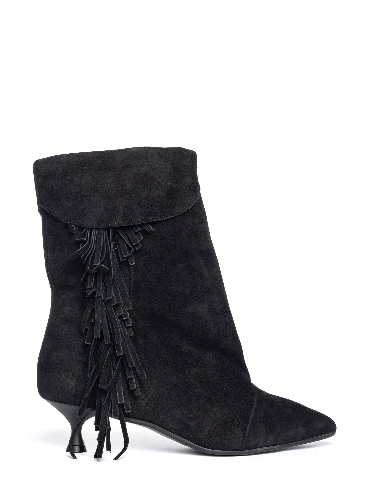 New Ariana Tronchetti in camoscio nero