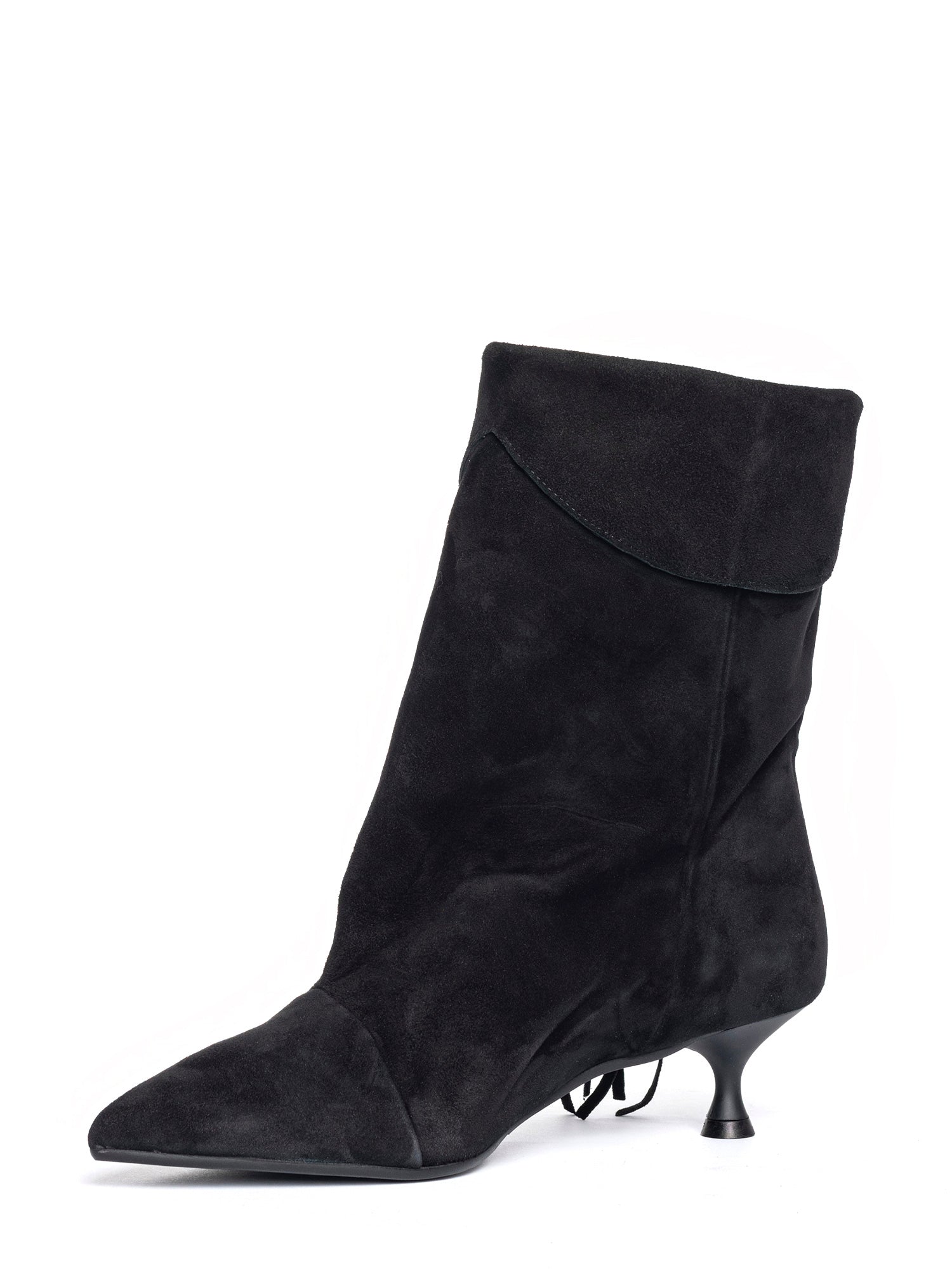 New Ariana Tronchetti in camoscio nero