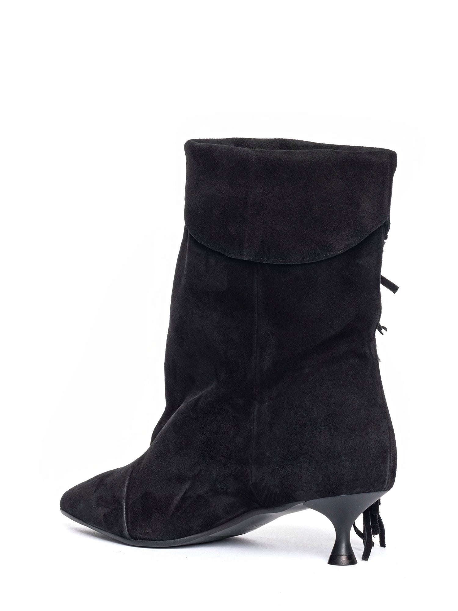 New Ariana Tronchetti in camoscio nero