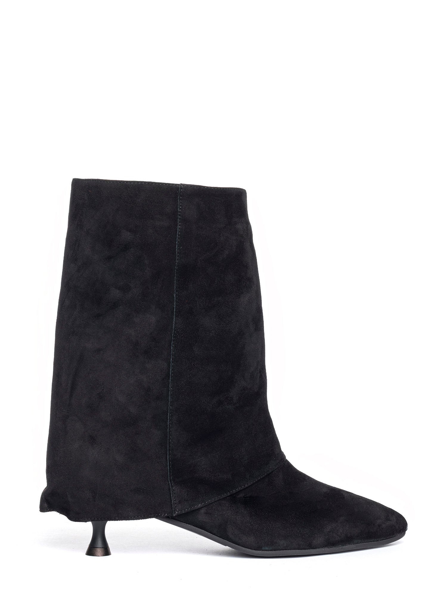 New Catalina Tronchetti in camoscio nero