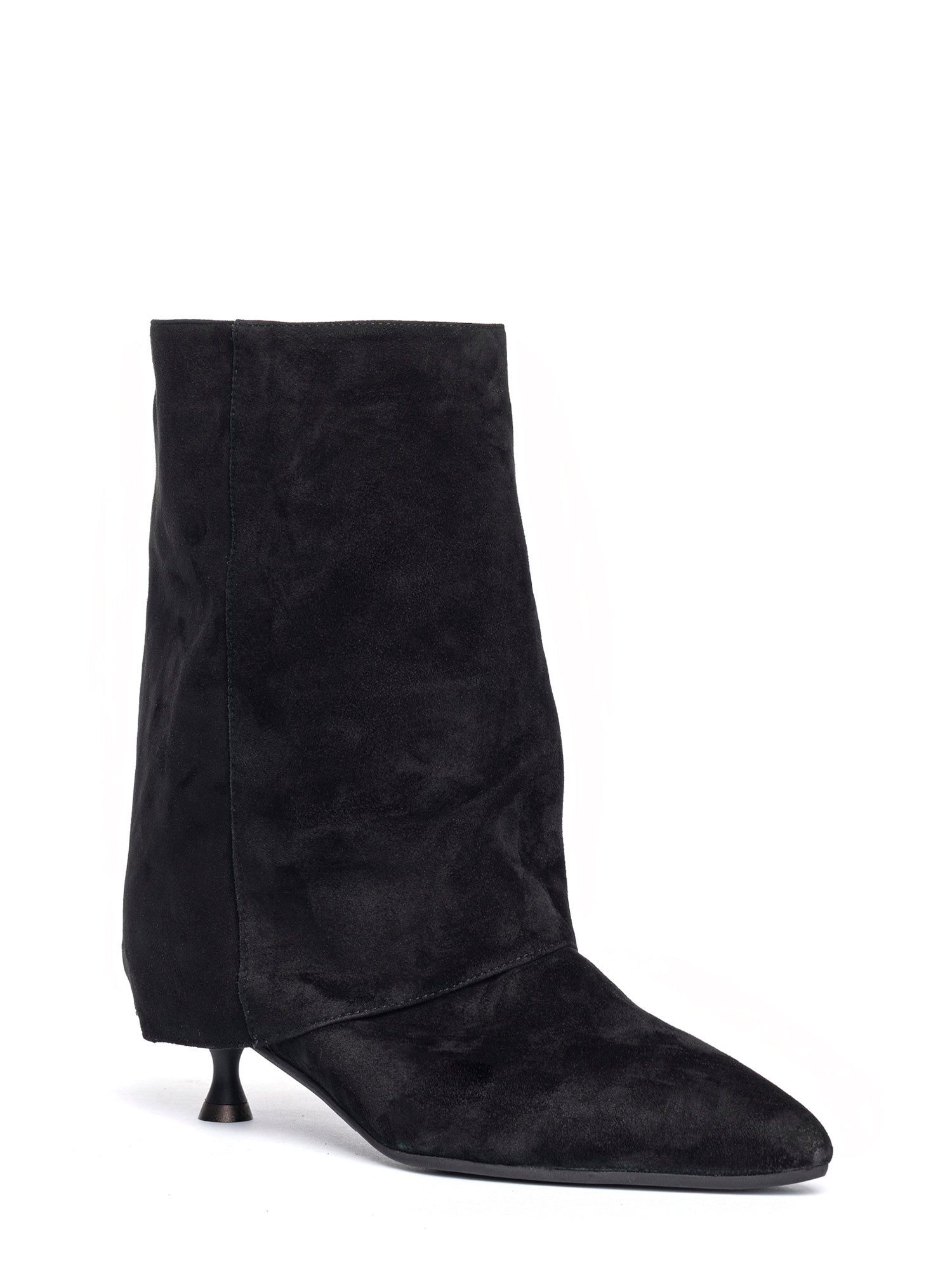 New Catalina Tronchetti in camoscio nero