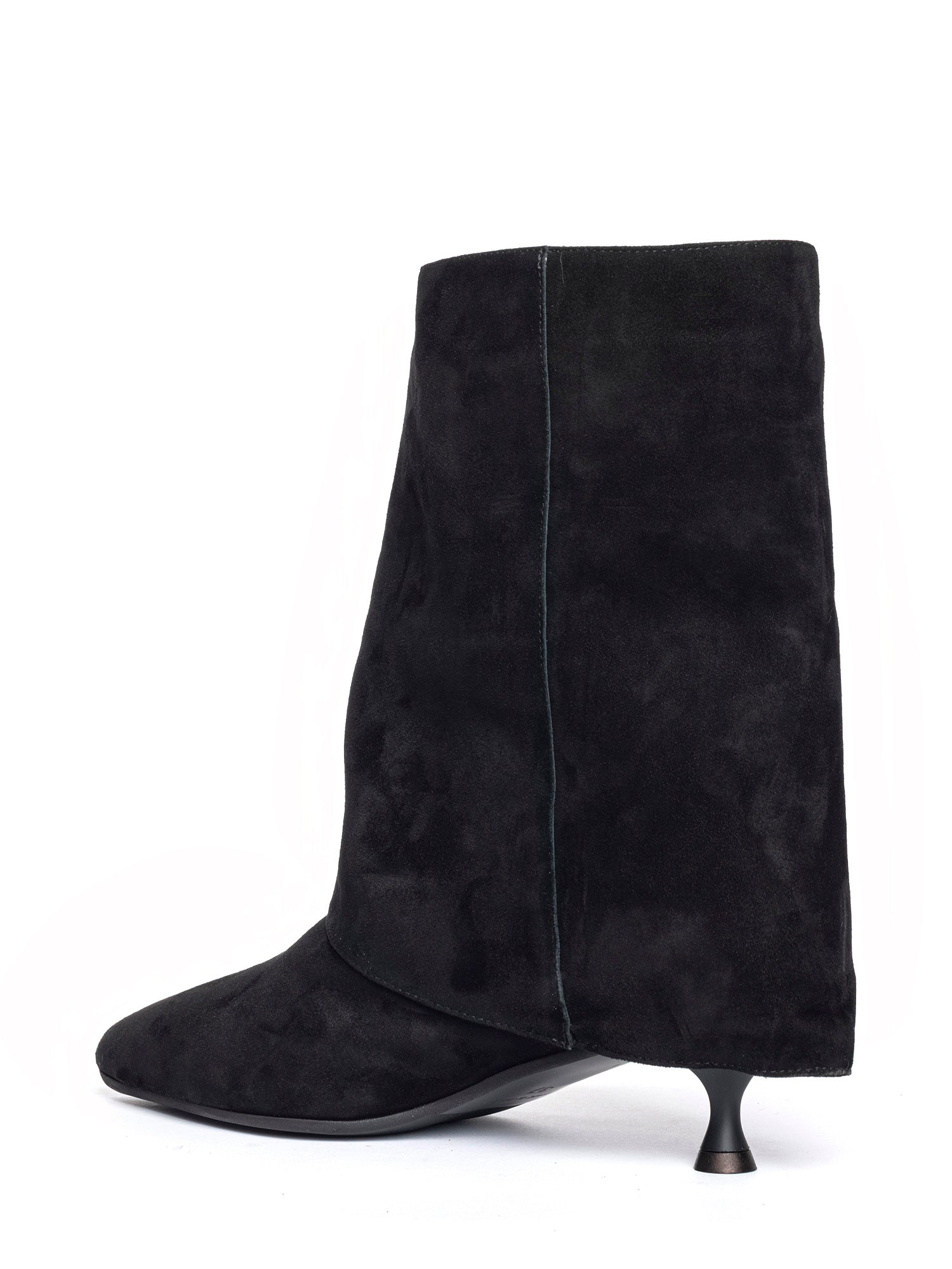 New Catalina Tronchetti in camoscio nero