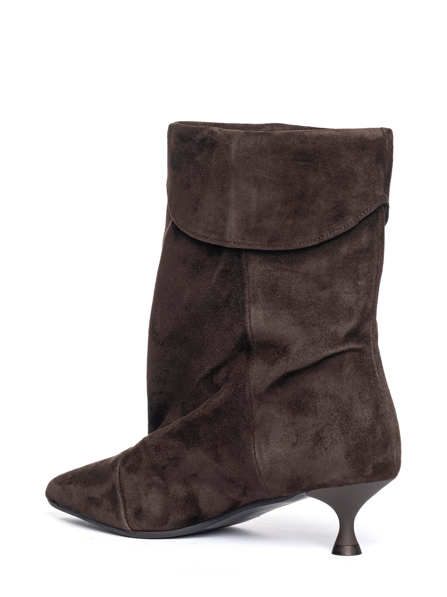 New Miriam Tronchetti in camoscio testa di moro