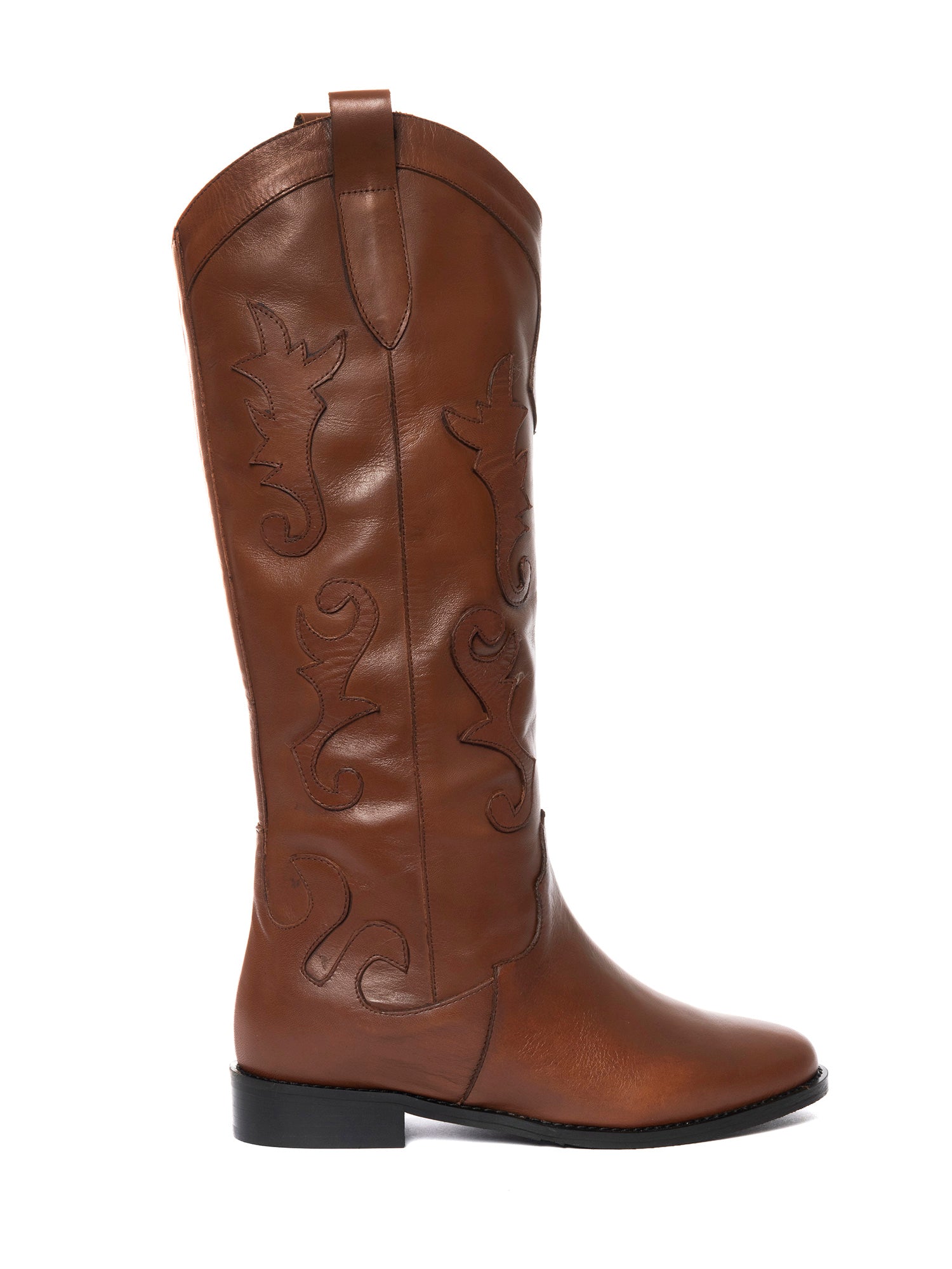 Notting boots in leather calfskin