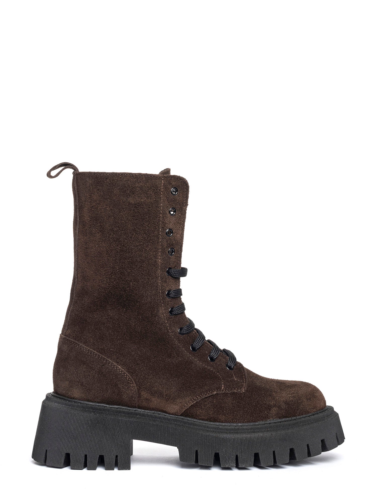 Onyx Biker in camoscio testa di moro