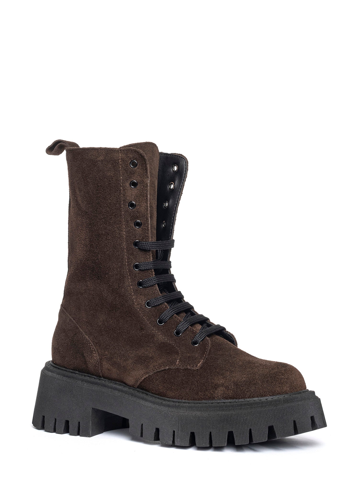 Onyx Biker in camoscio testa di moro