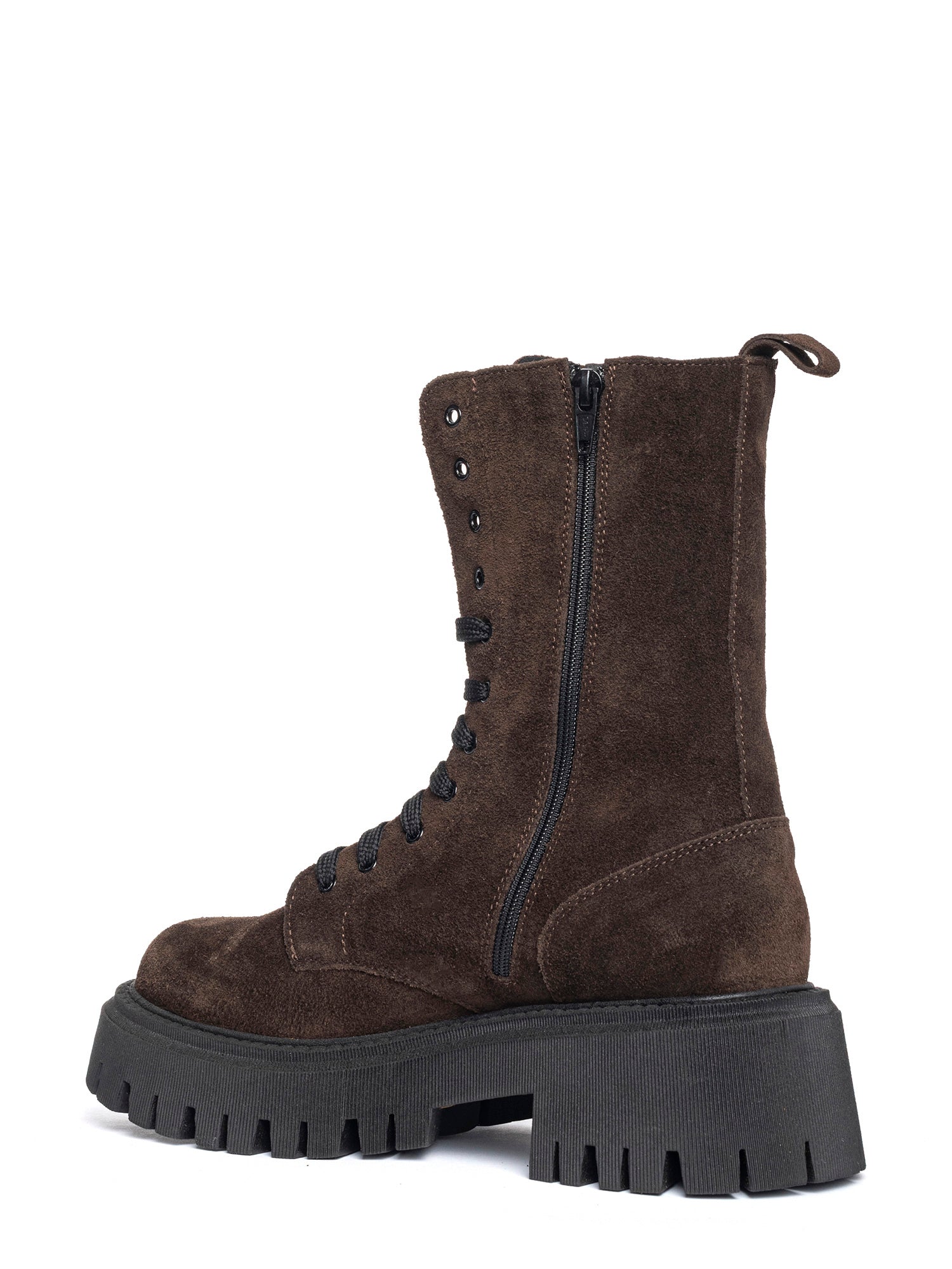 Onyx Biker in camoscio testa di moro