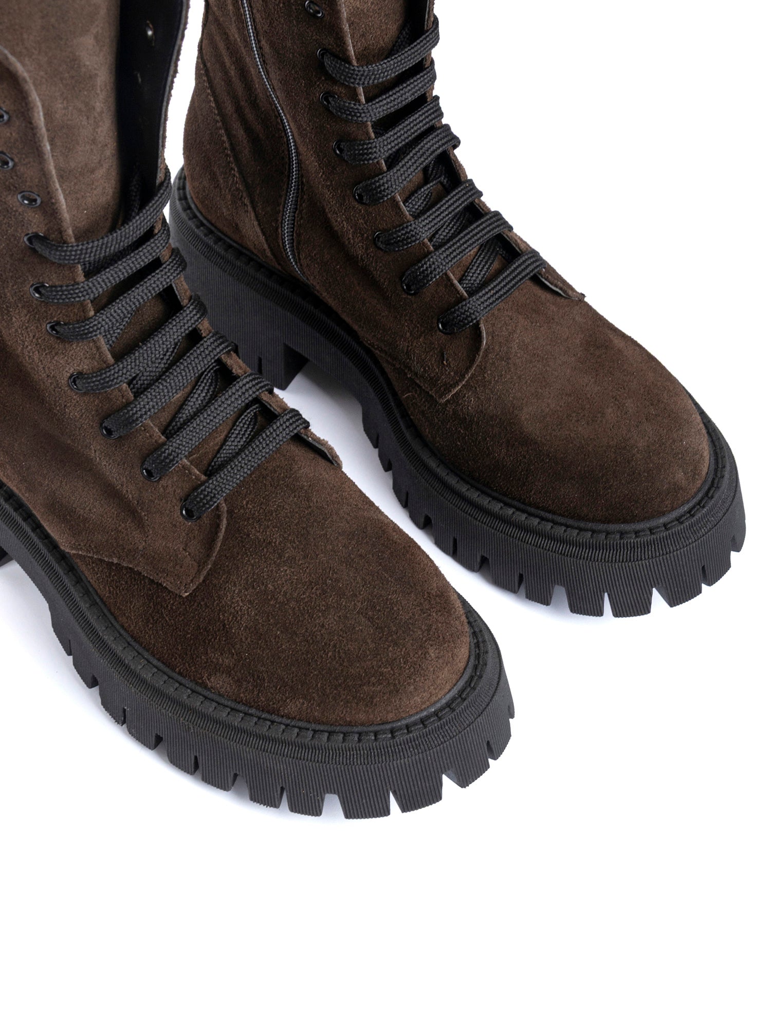 Onyx Biker in camoscio testa di moro