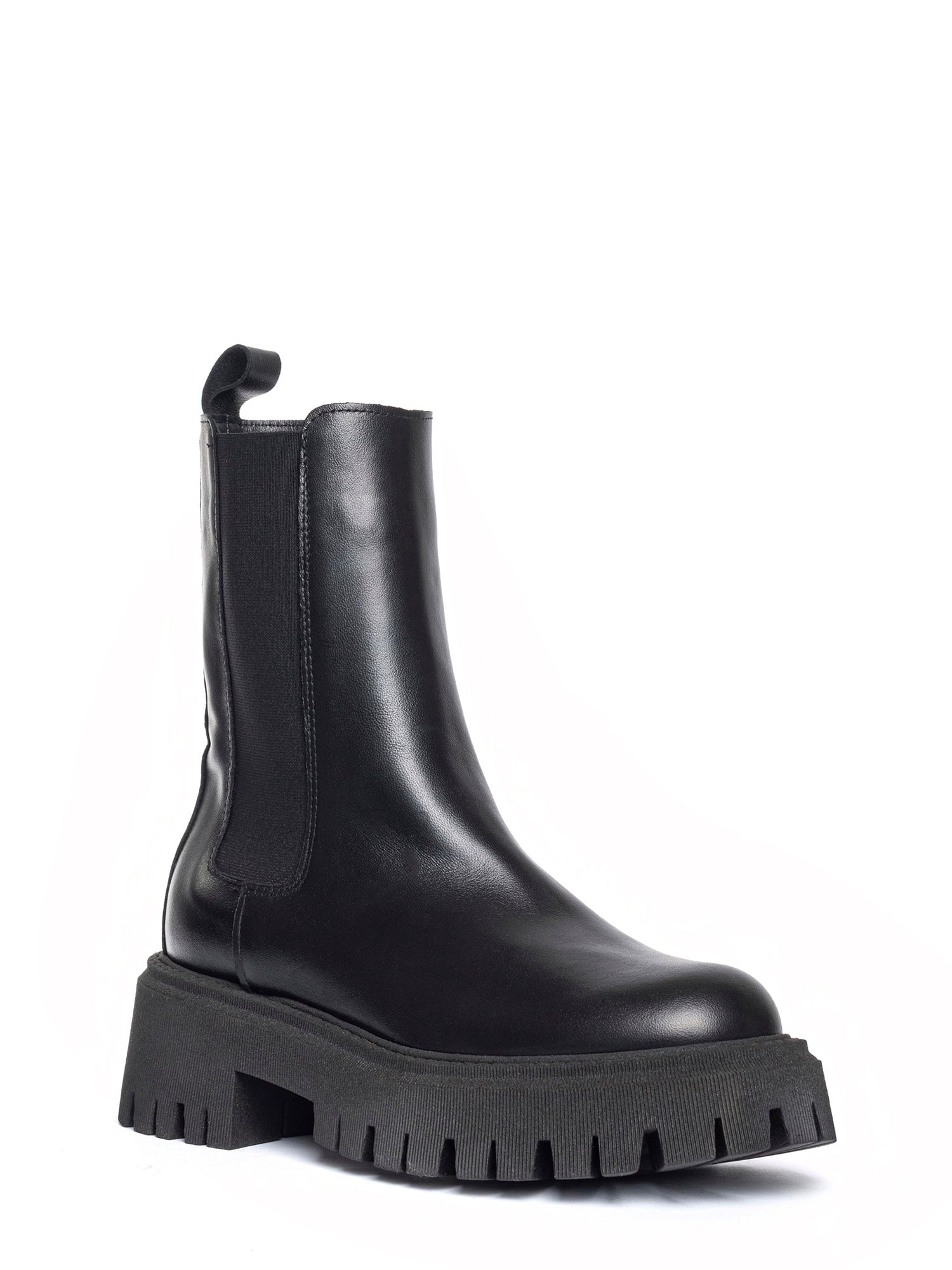 Rebel Biker in vitello nero