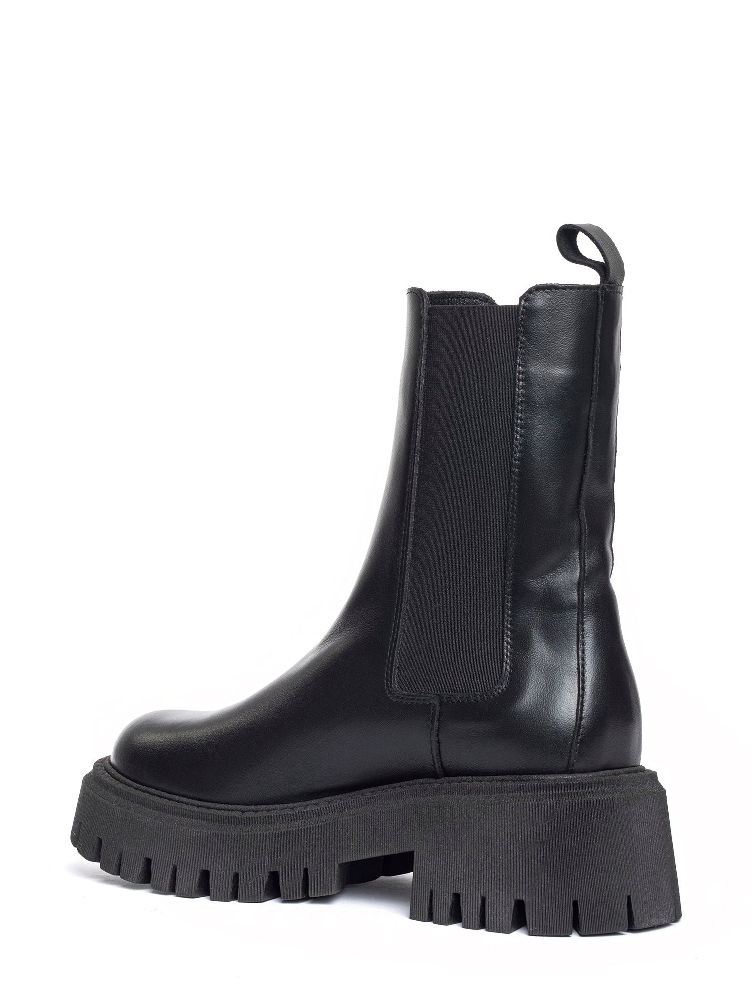 Rebel Biker in vitello nero