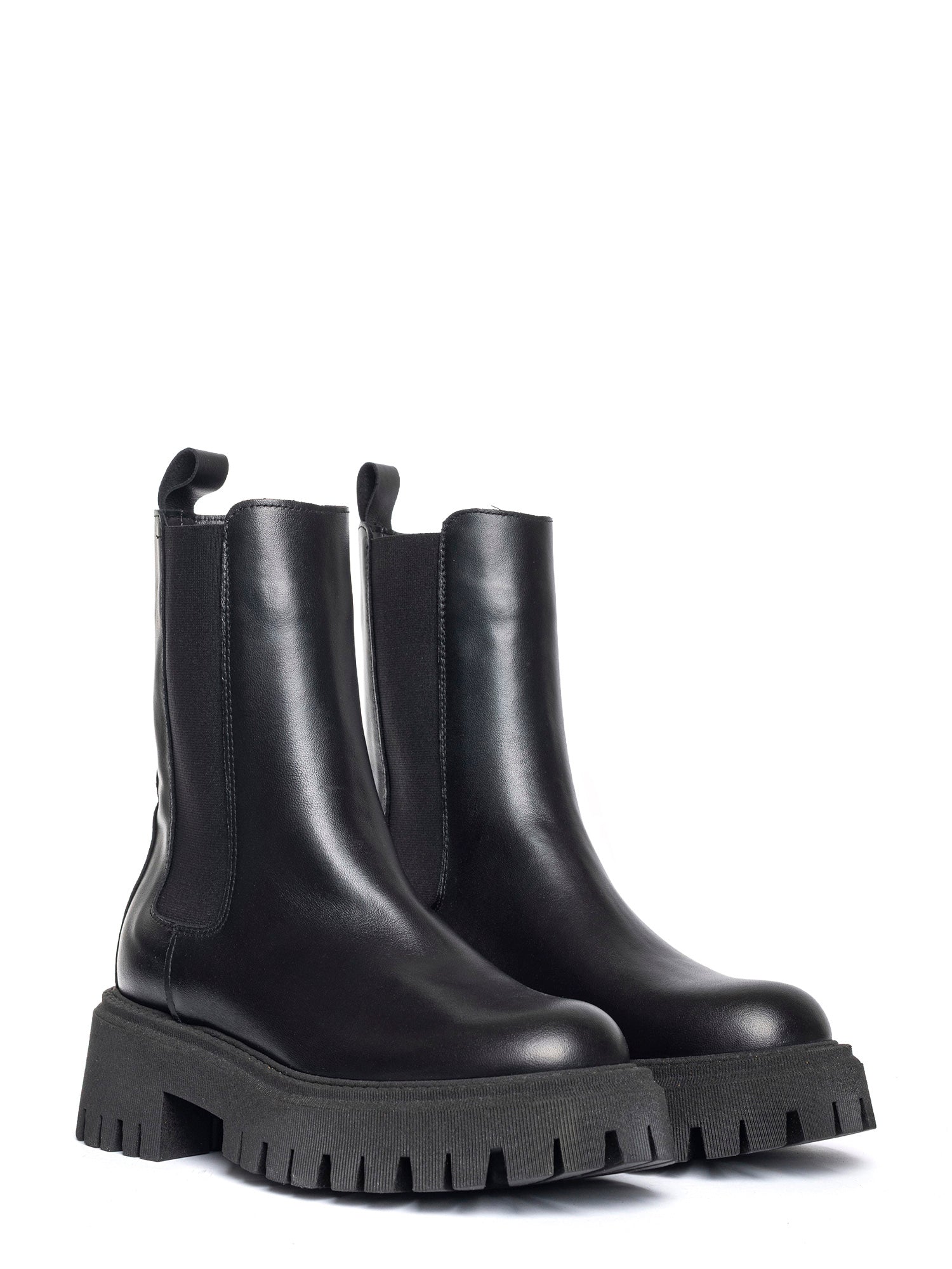 Rebel Biker in vitello nero