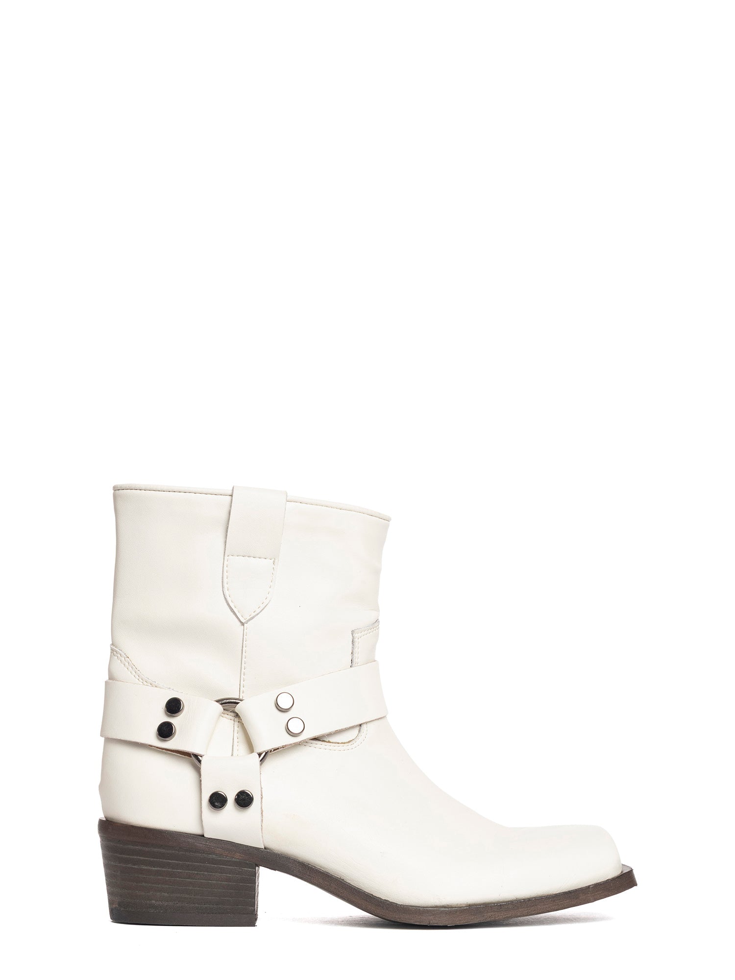 Sal Tronchetto biker vitello off-white